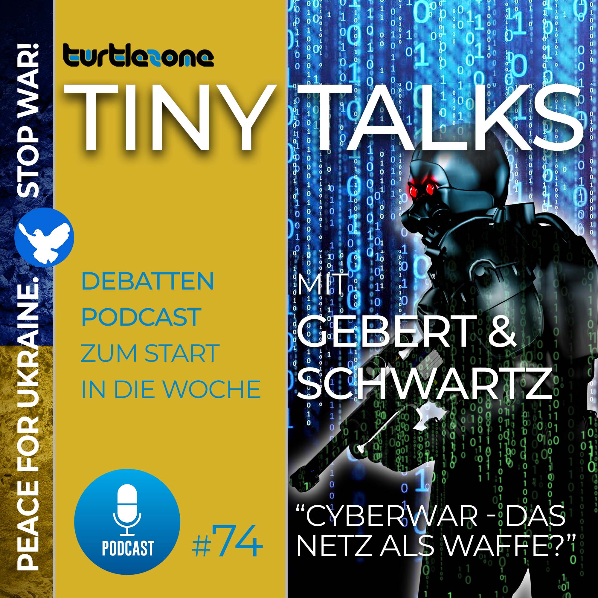 Turtlezone Tiny Talks - Der Debatten-Podcast mit Gebert und Schwartz