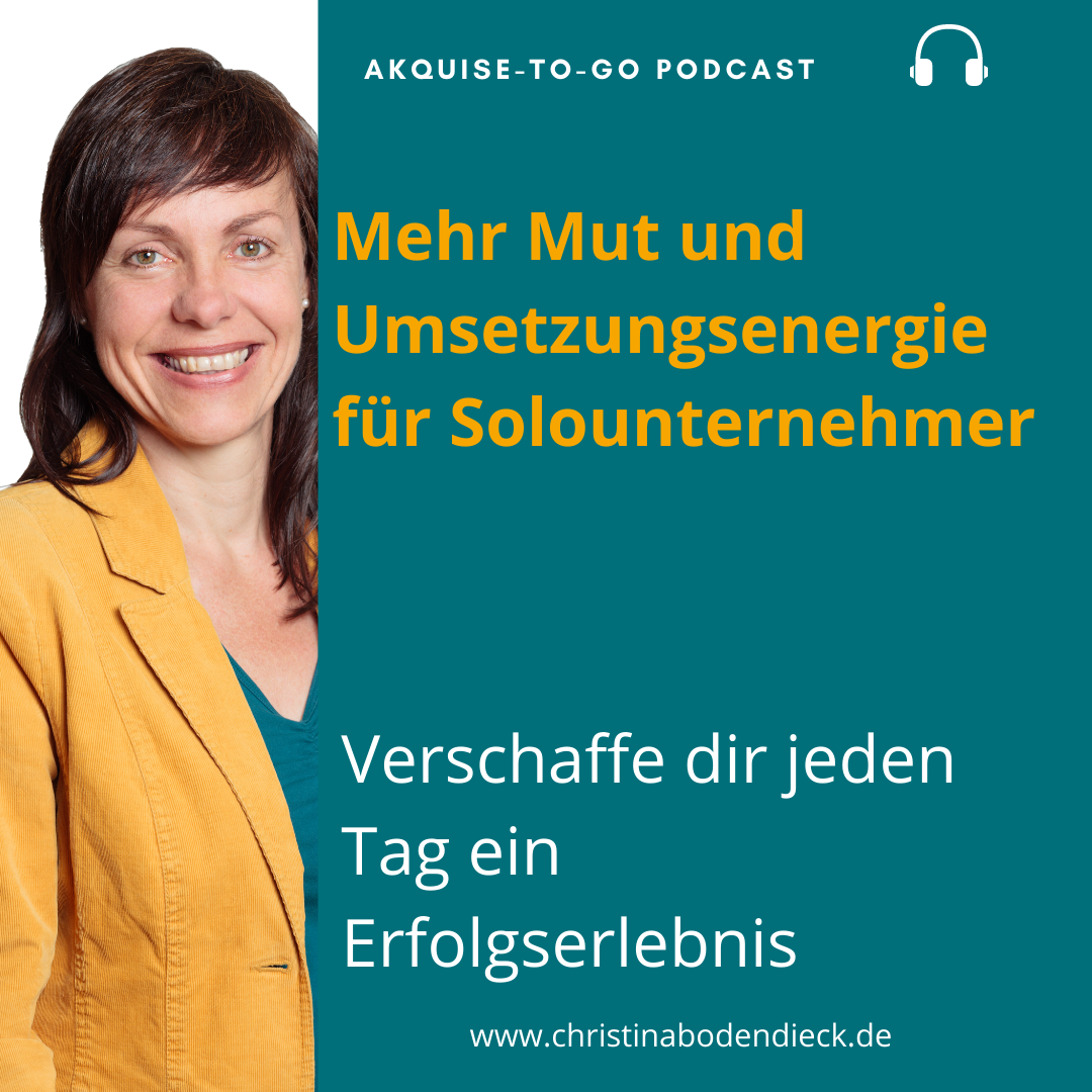akquise-to-go der Podcast für Kundengewinnung & Verkauf