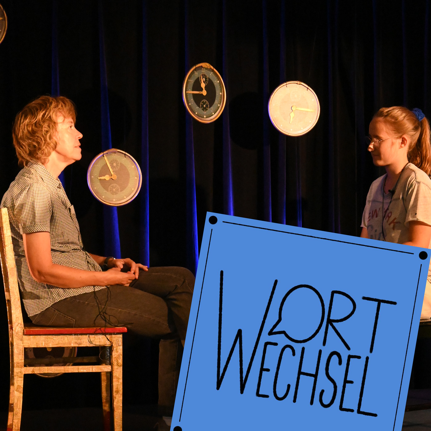 Blaue Seite WortWechsel - ein Bücherpiraten-Podcast