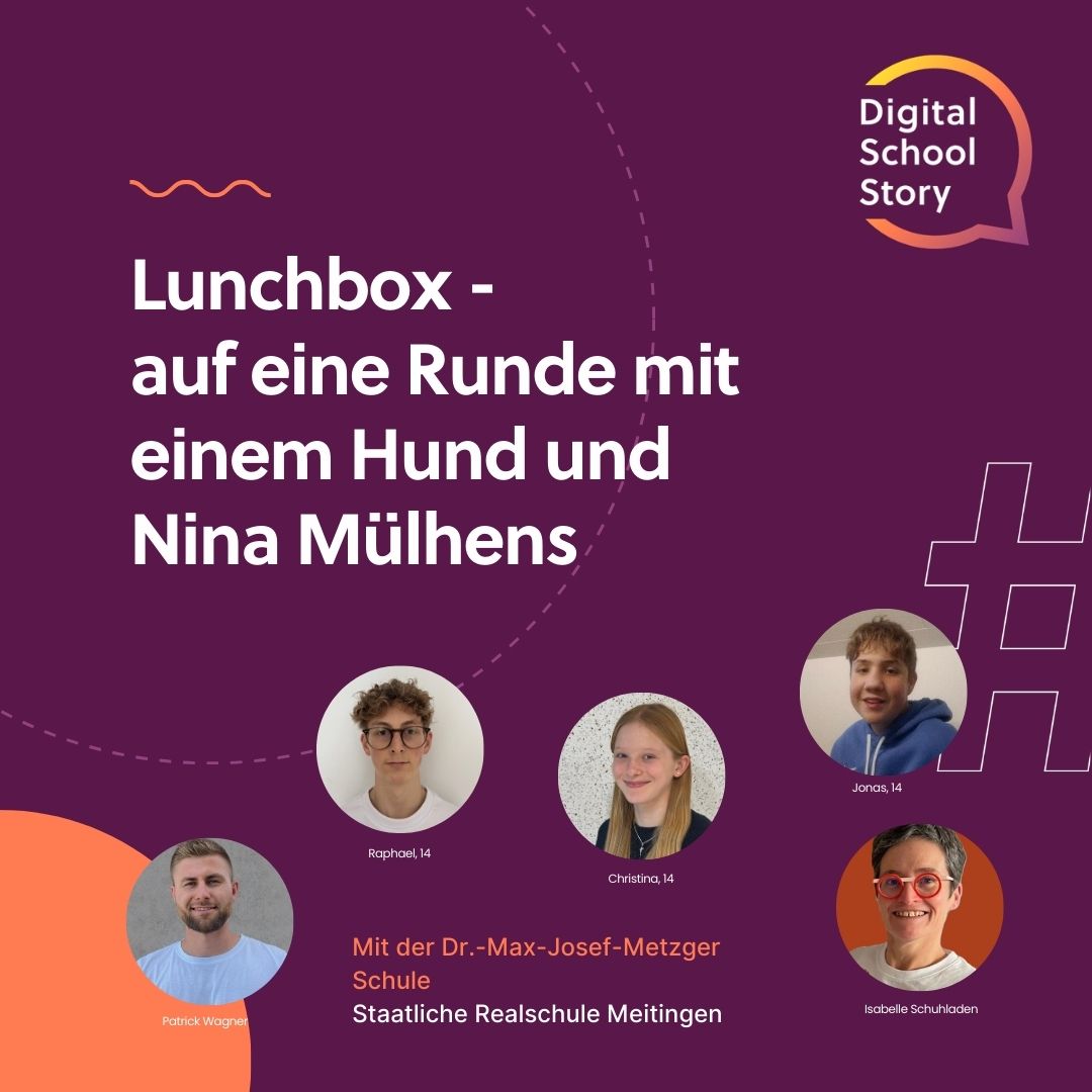 Lunchbox - auf eine Runde mit einem Hund und Nina Mülhens