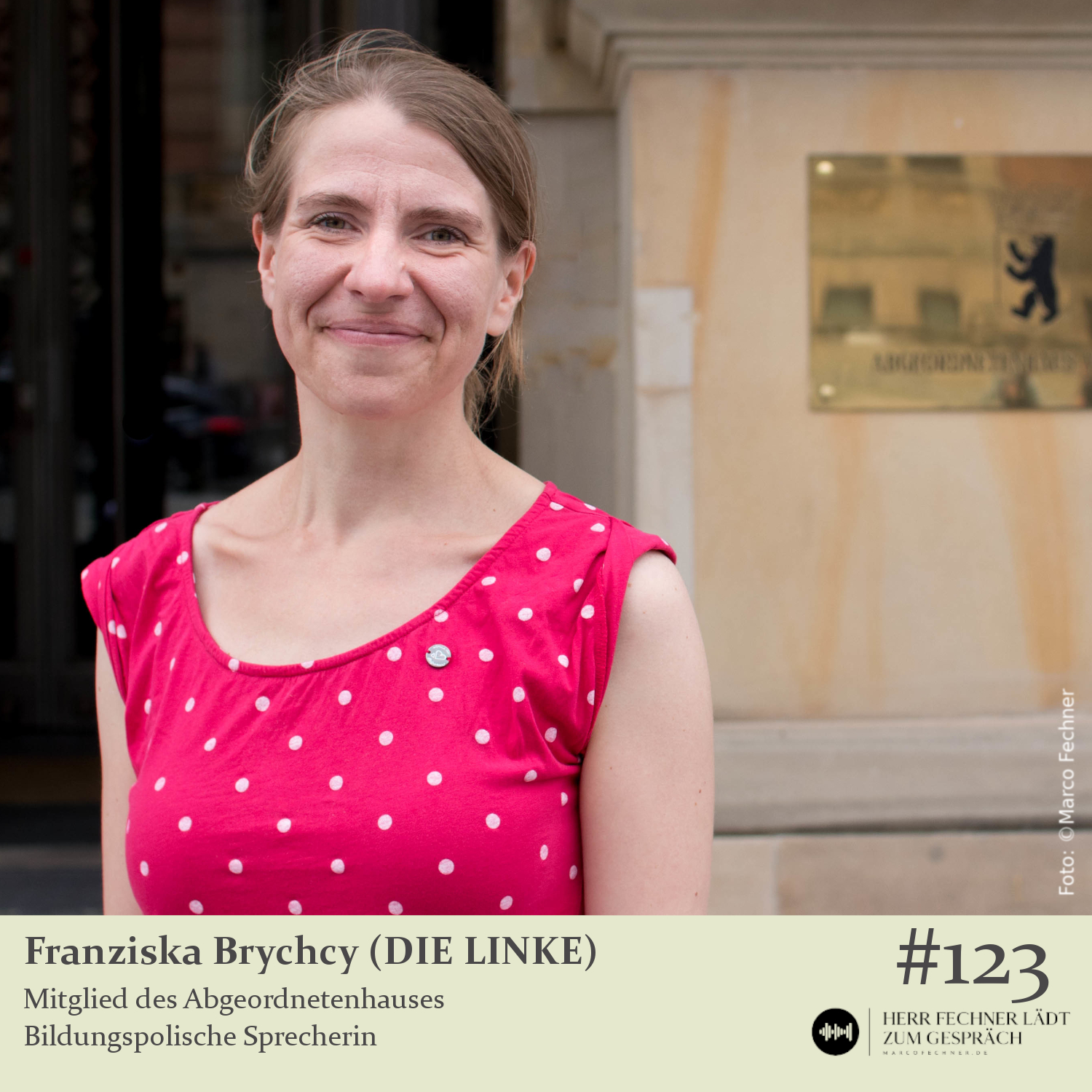 #123 Franziska Brychcy (DIE LINKE), Bildungspolitische Sprecherin episode artwork