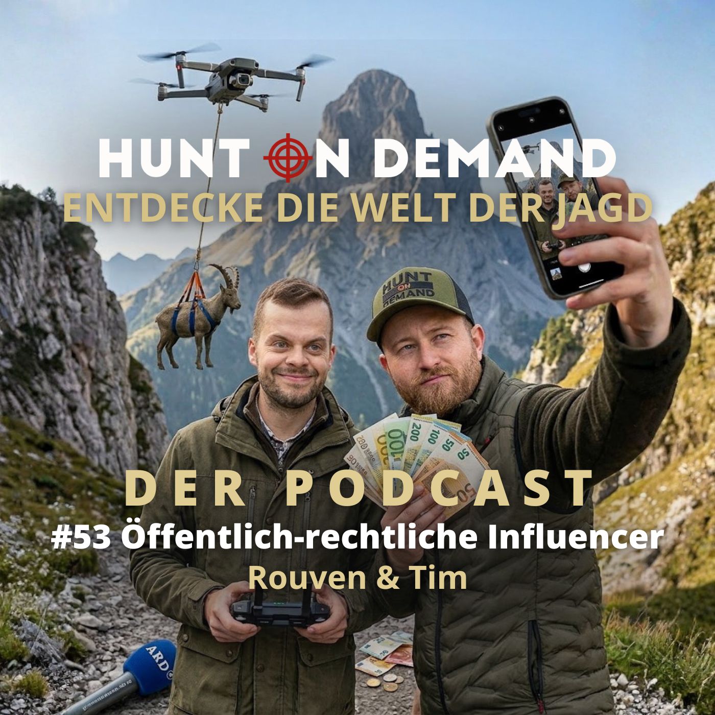 #53 - Öffentlich‒rechtliche Influencer - Tim & Rouven - (Huntingroom & jagenNRW)