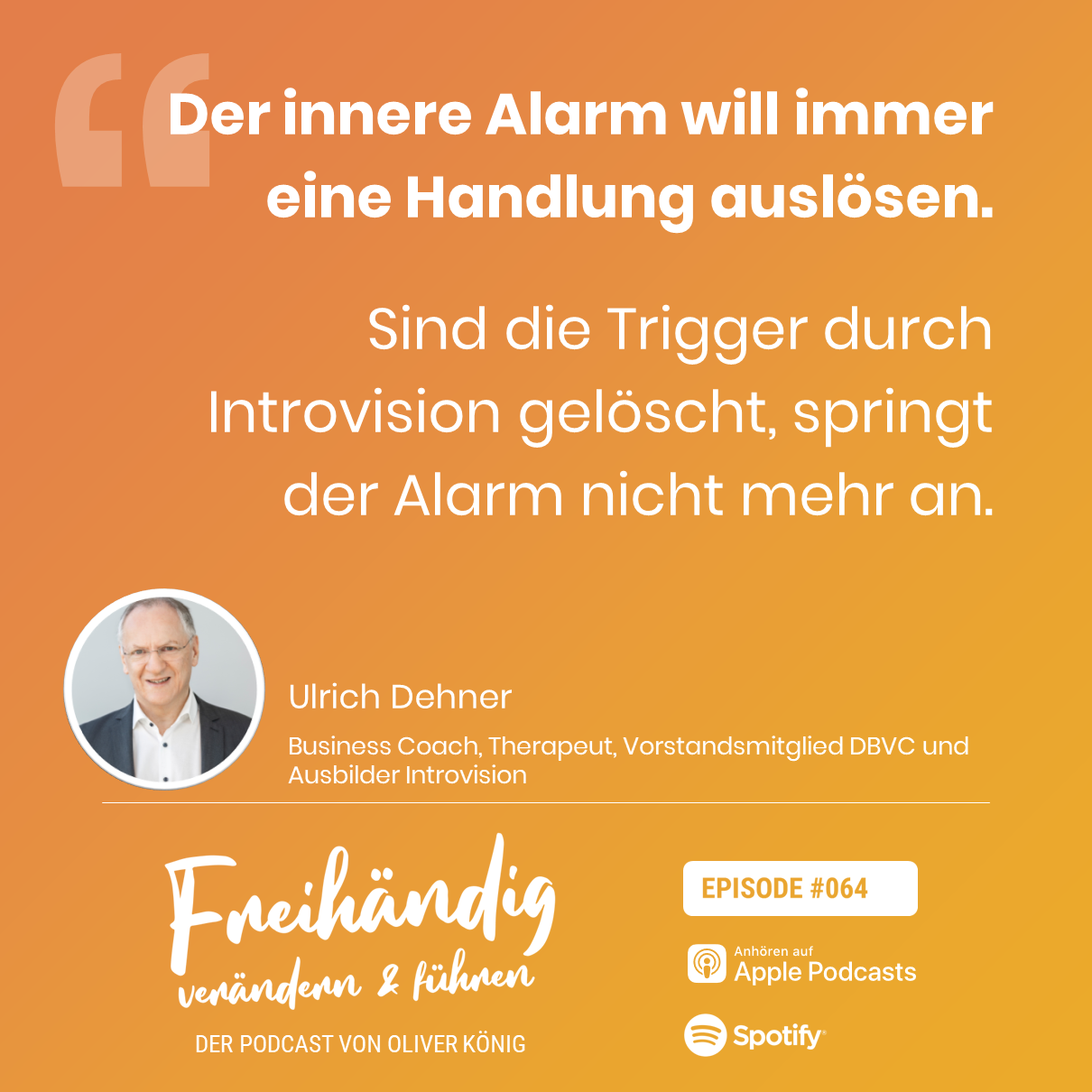 Freihändig verändern und führen