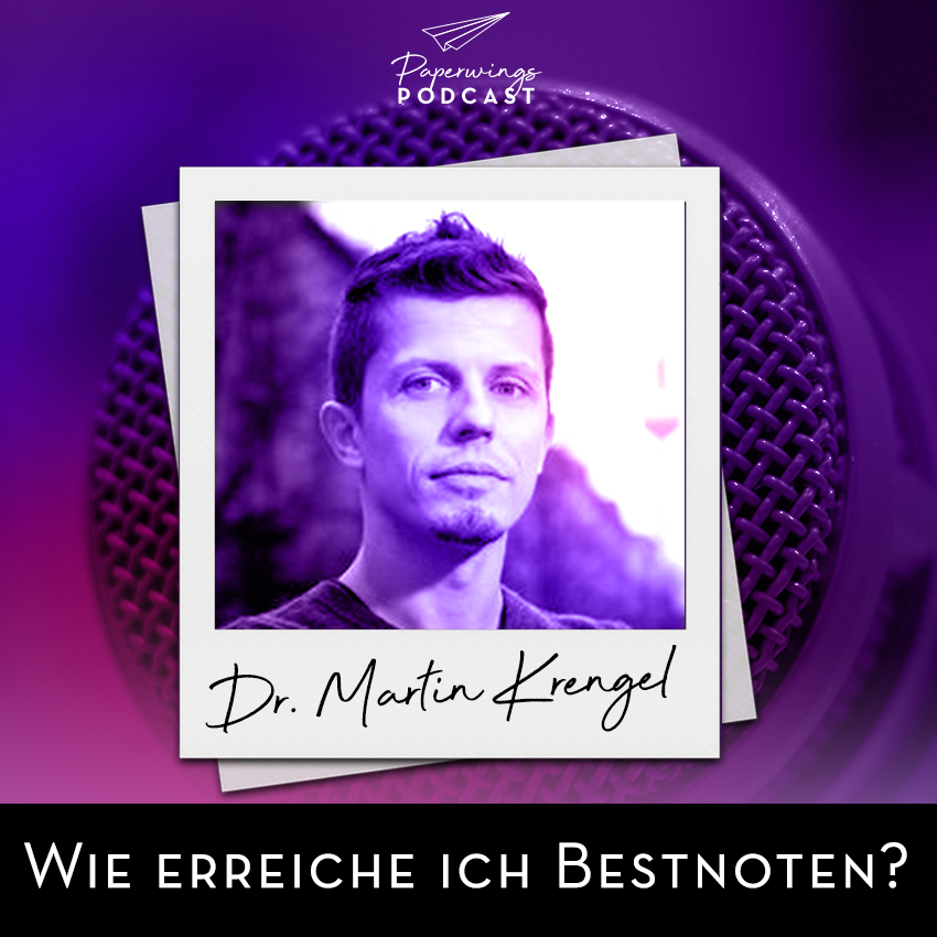 cover of episode #82 Wie erreiche ich Bestnoten? Danny Herzog-Braune im Gespräch mit Dr. Martin Krengel