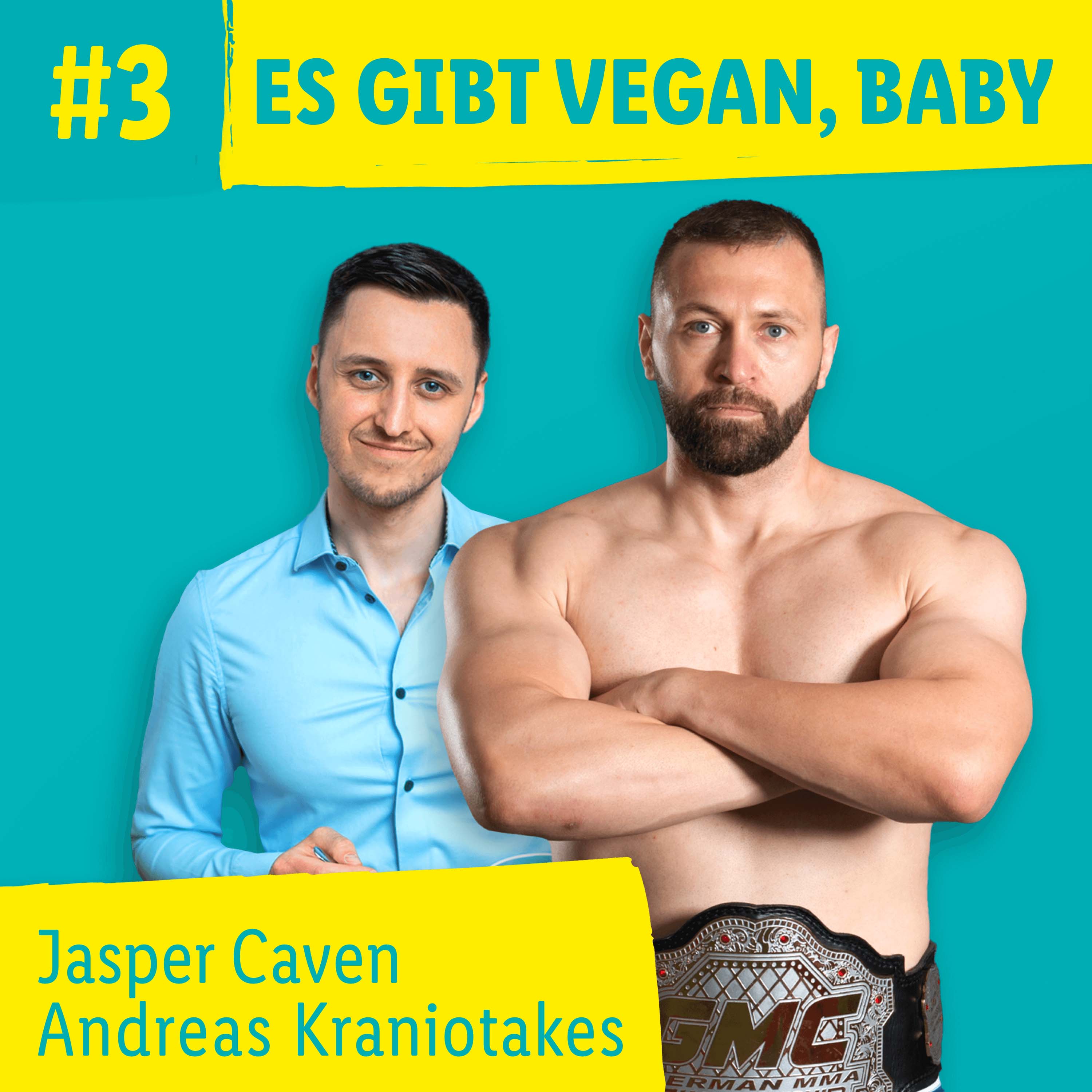 Schlagfertig, sportlich, vegan – mit  Andreas Kraniotakes & Jasper Caven