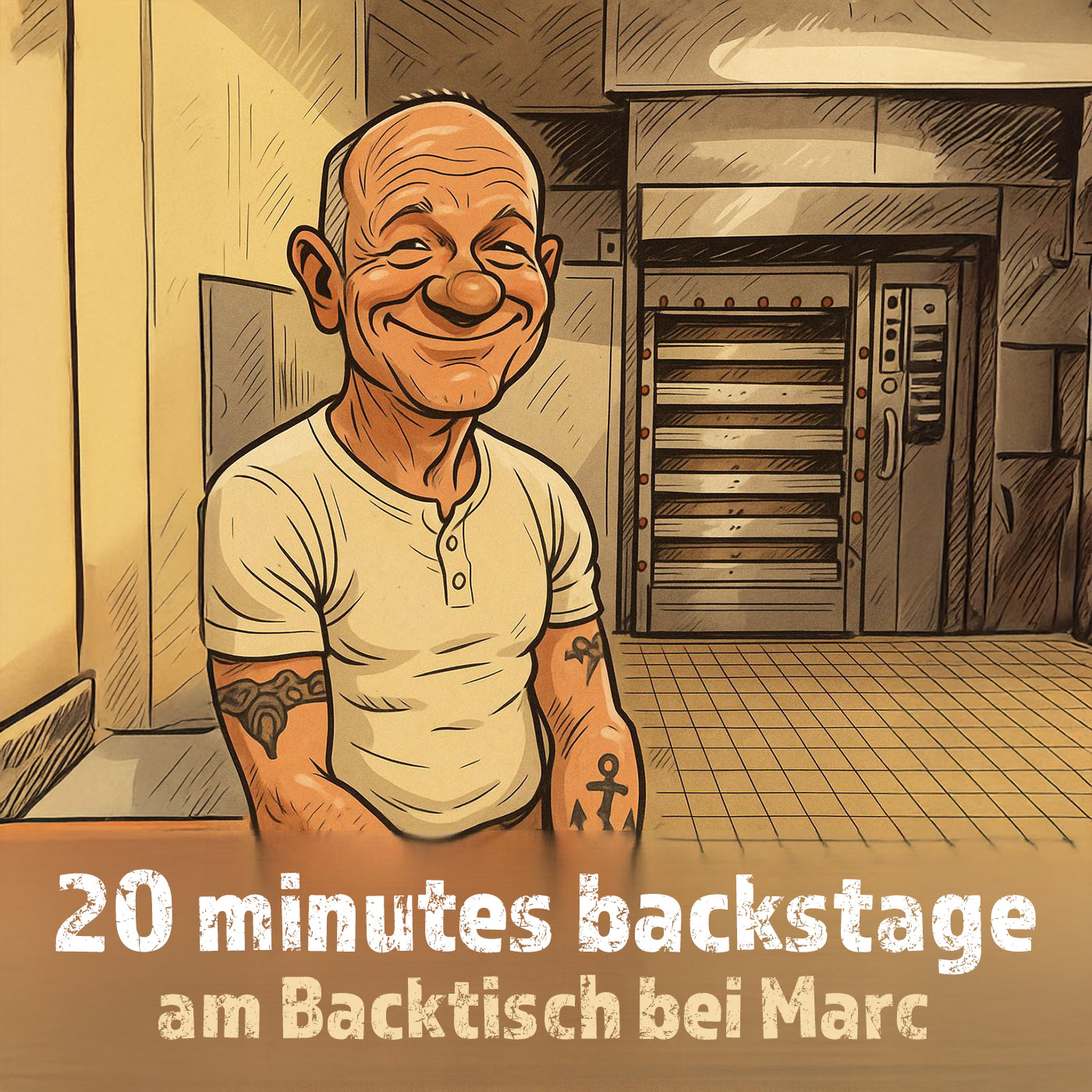 20 minutes backstage am Backtisch bei Marc podcast artwork