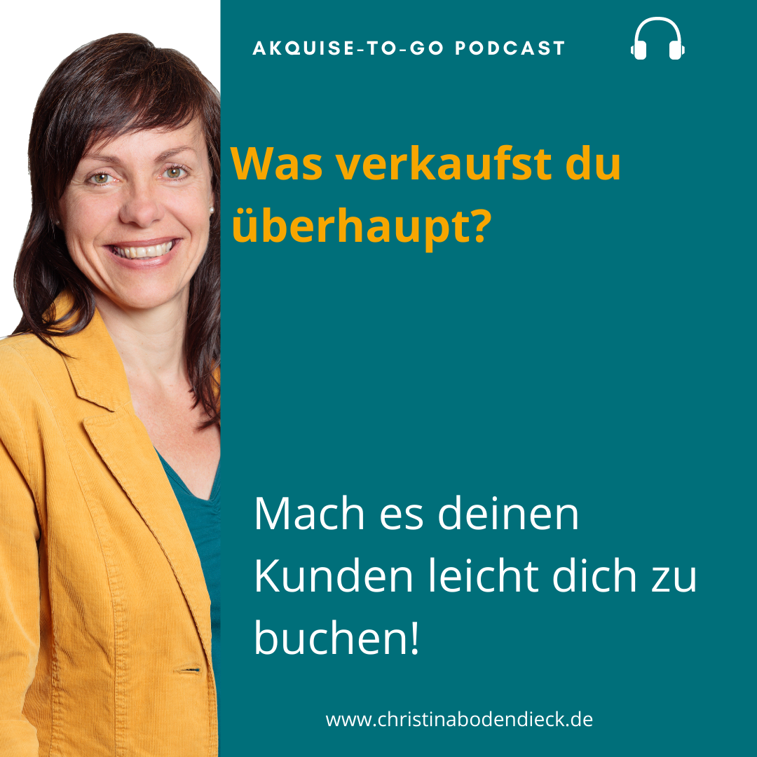 akquise-to-go der Podcast für Kundengewinnung & Verkauf