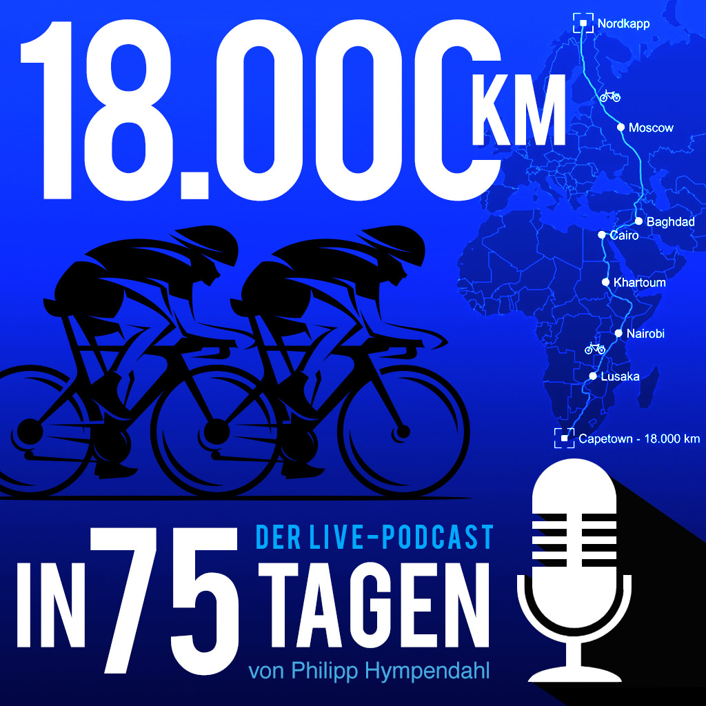 18000 km in 75 Tagen