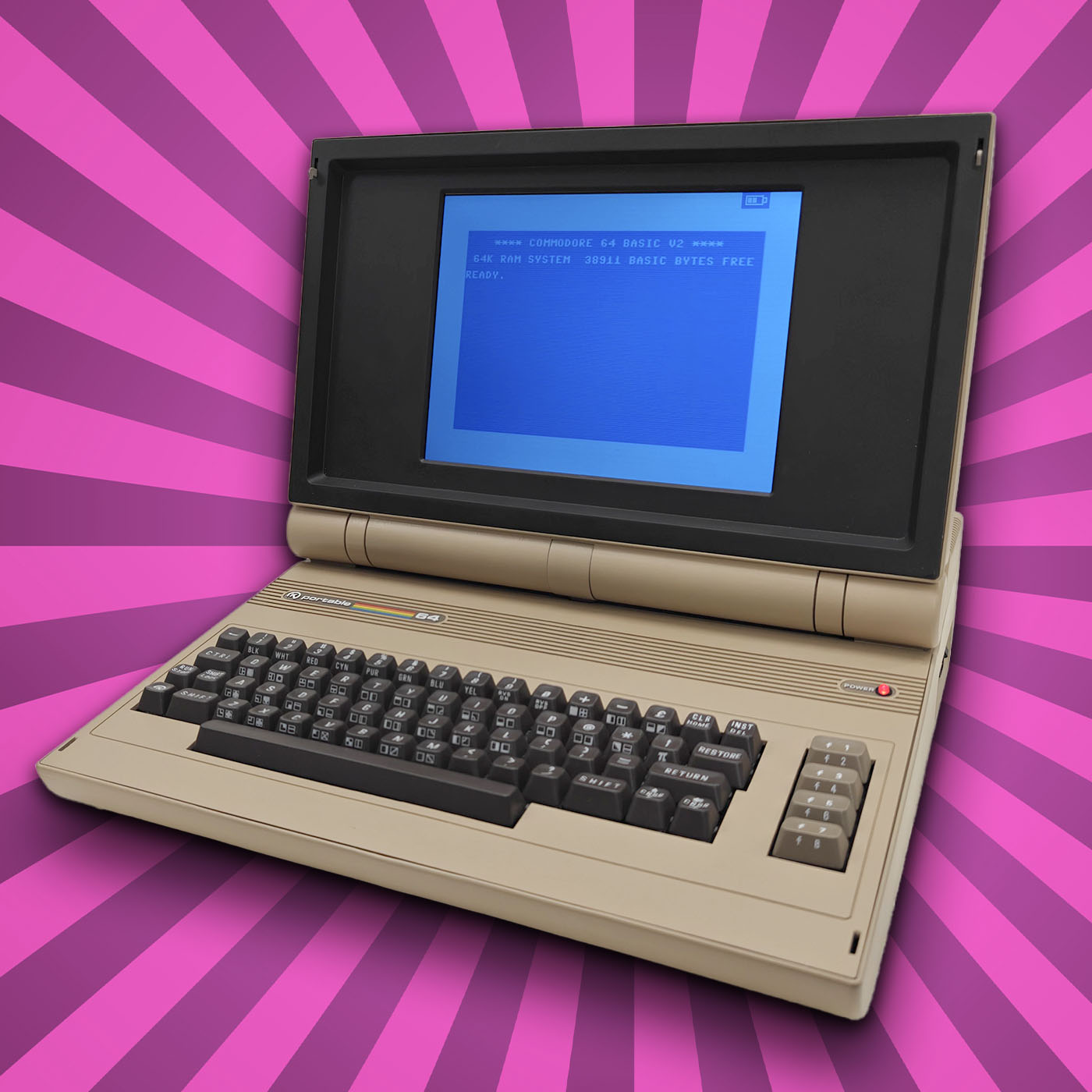 Der C64-Laptop aus dem 3D-Drucker