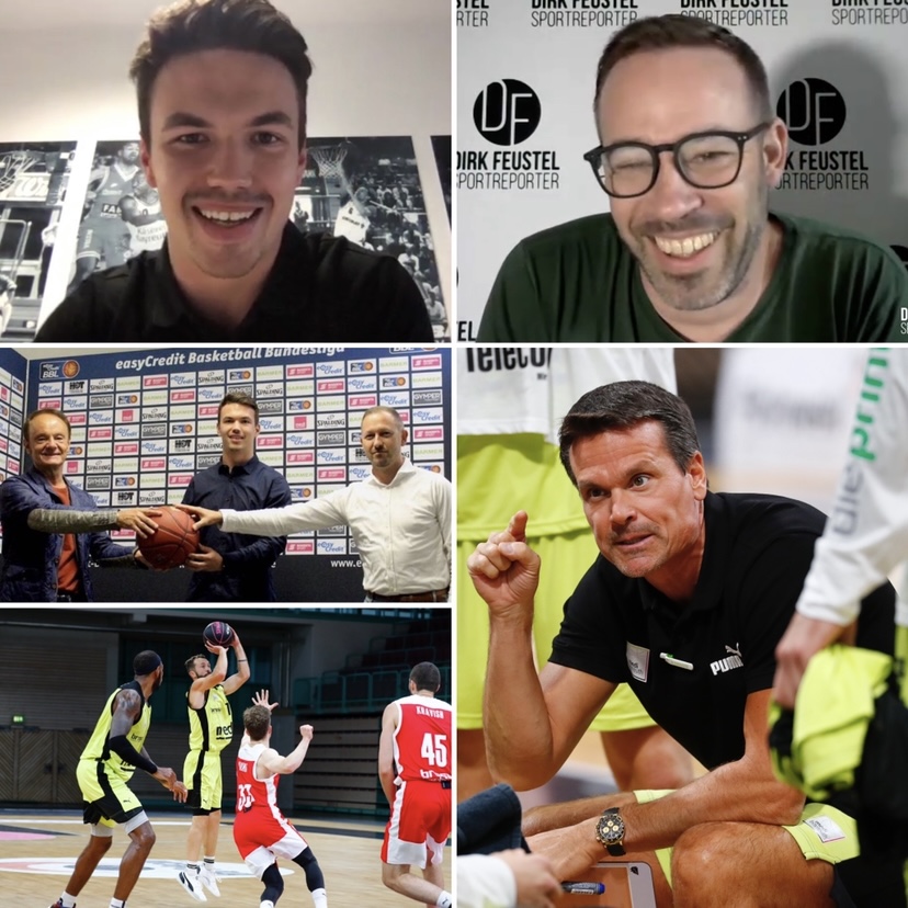 Sportreporter Dirk Feustel spricht mit...