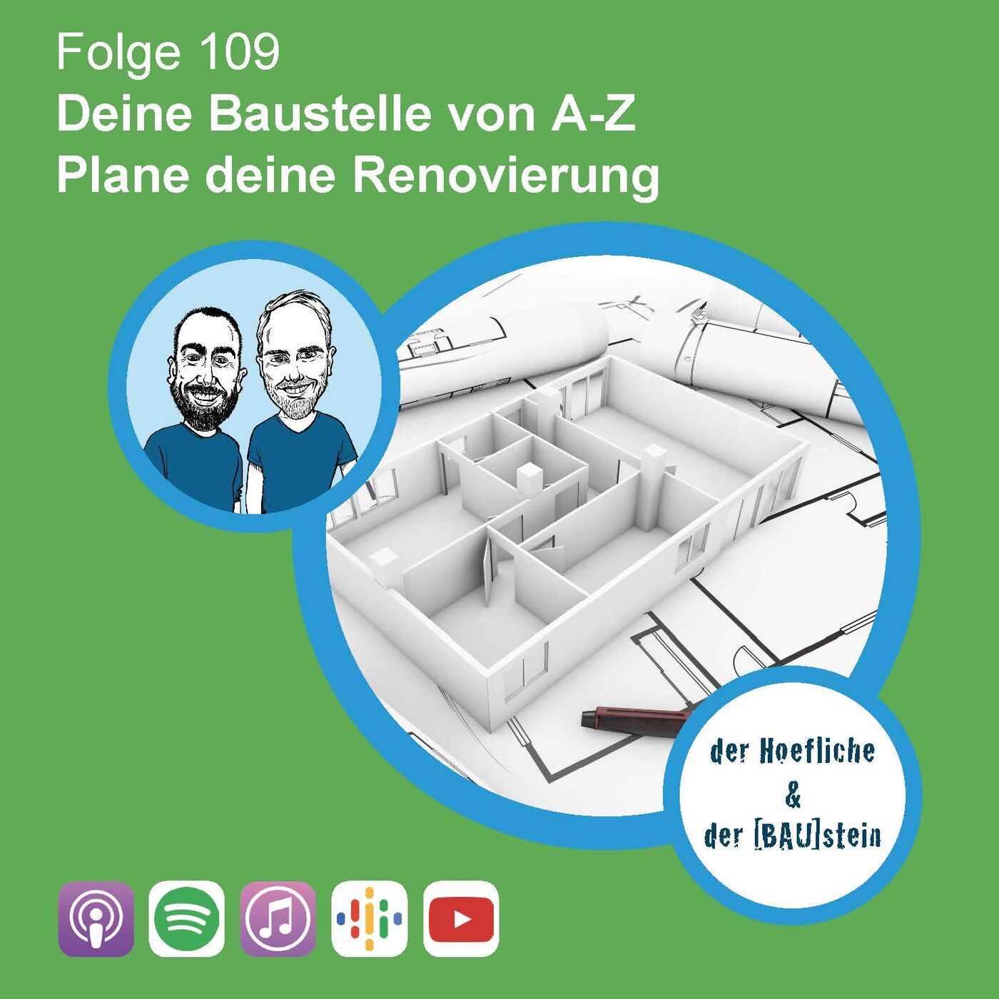 Bau Podcast - der Höfliche & der BAUstein