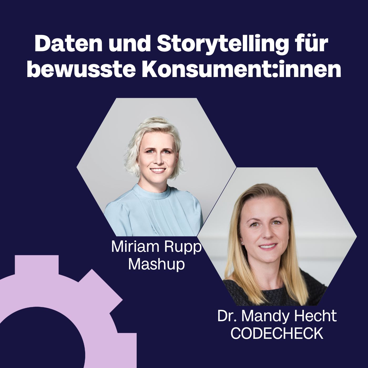 Dr. Mandy Hecht von CodeCheck – Daten und Storytelling für bewusste Konsument:innen