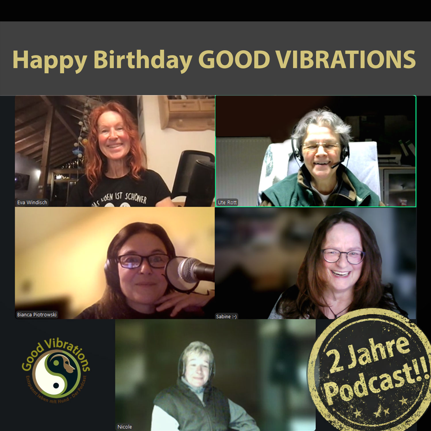 Good Vibrations. Entspannt leben mit Hunden. Der Podcast.