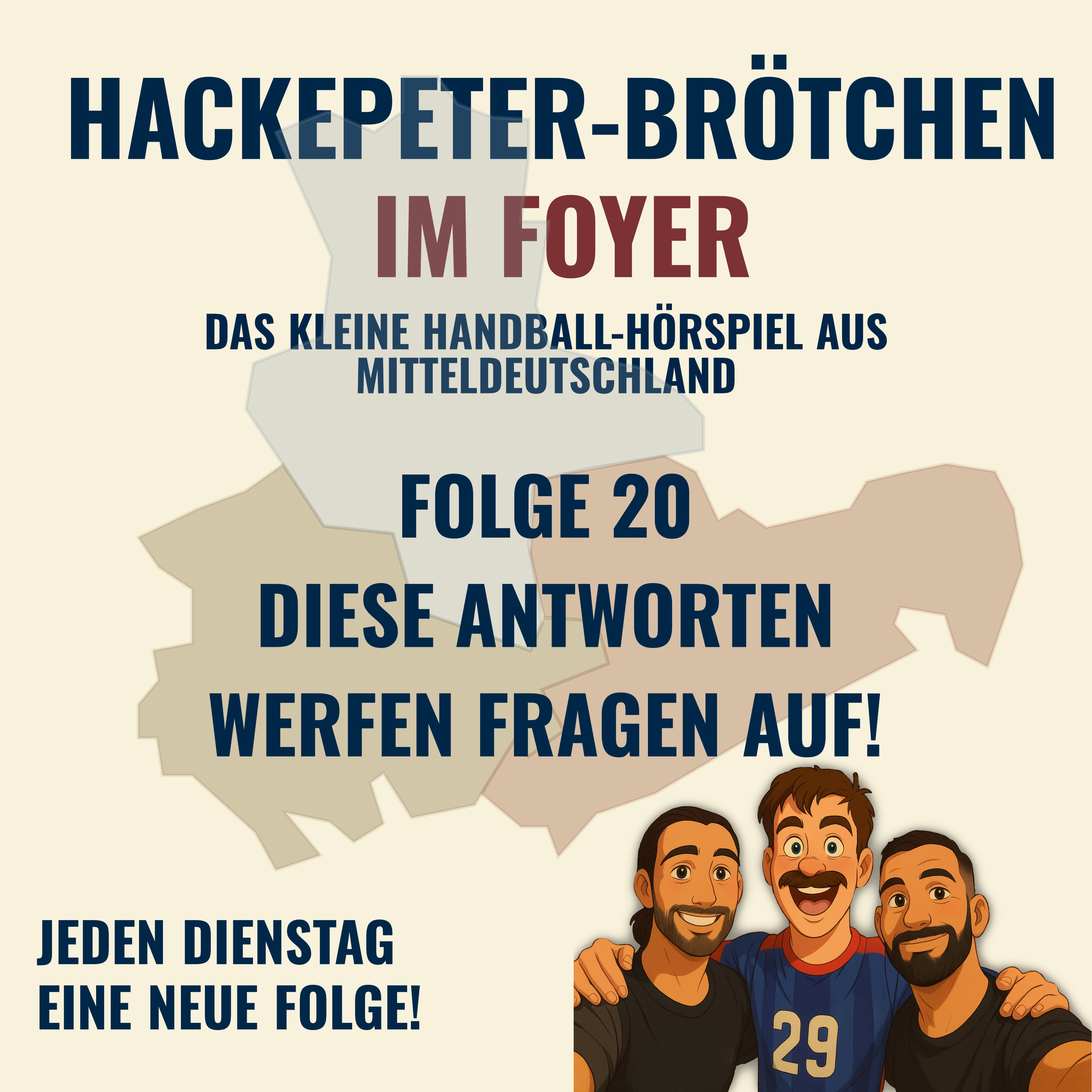Hackepeter-Brötchen im Foyer