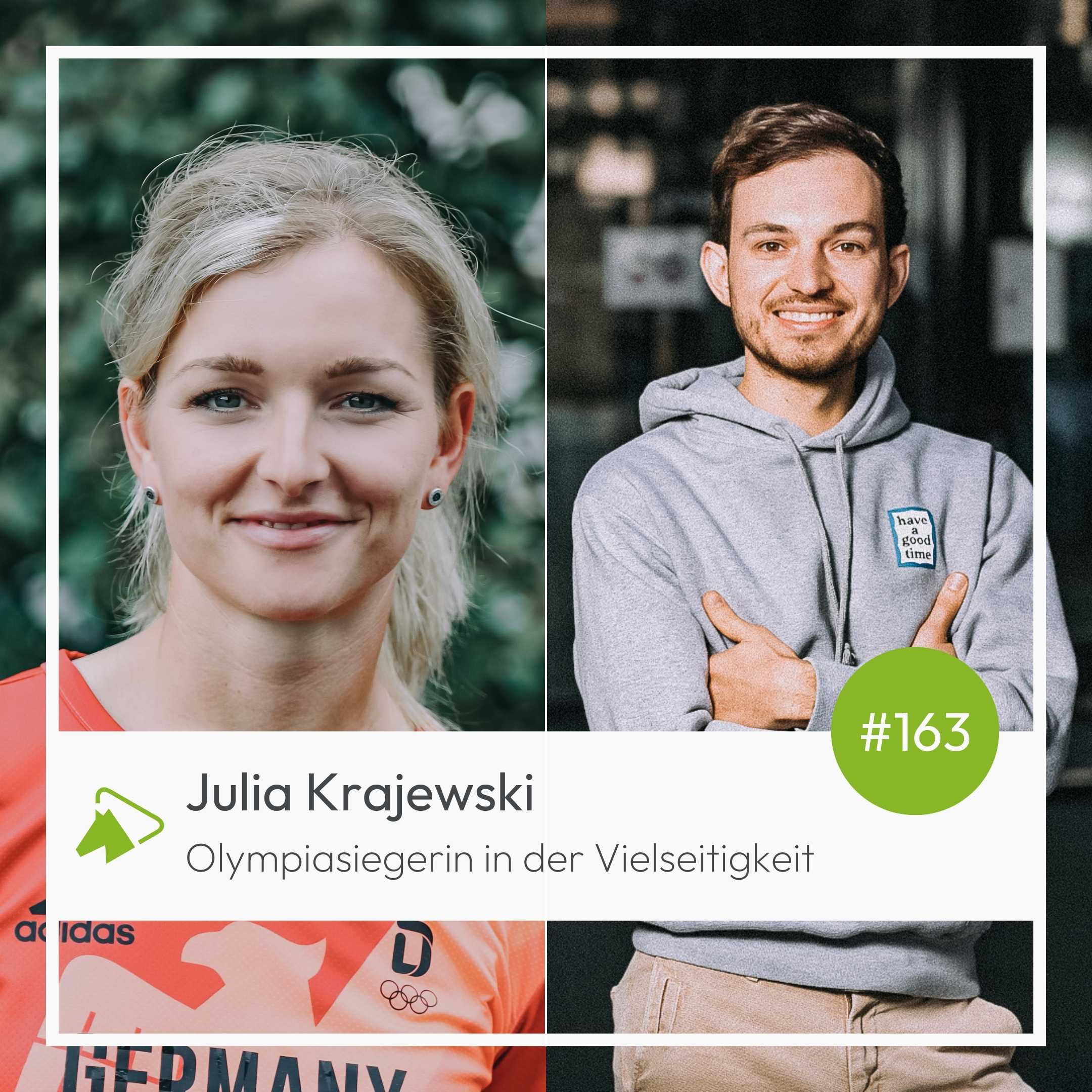 #163 Olympiasiegerin Julia Krajewski: Aus Rückschlägen stärker zurück kommen