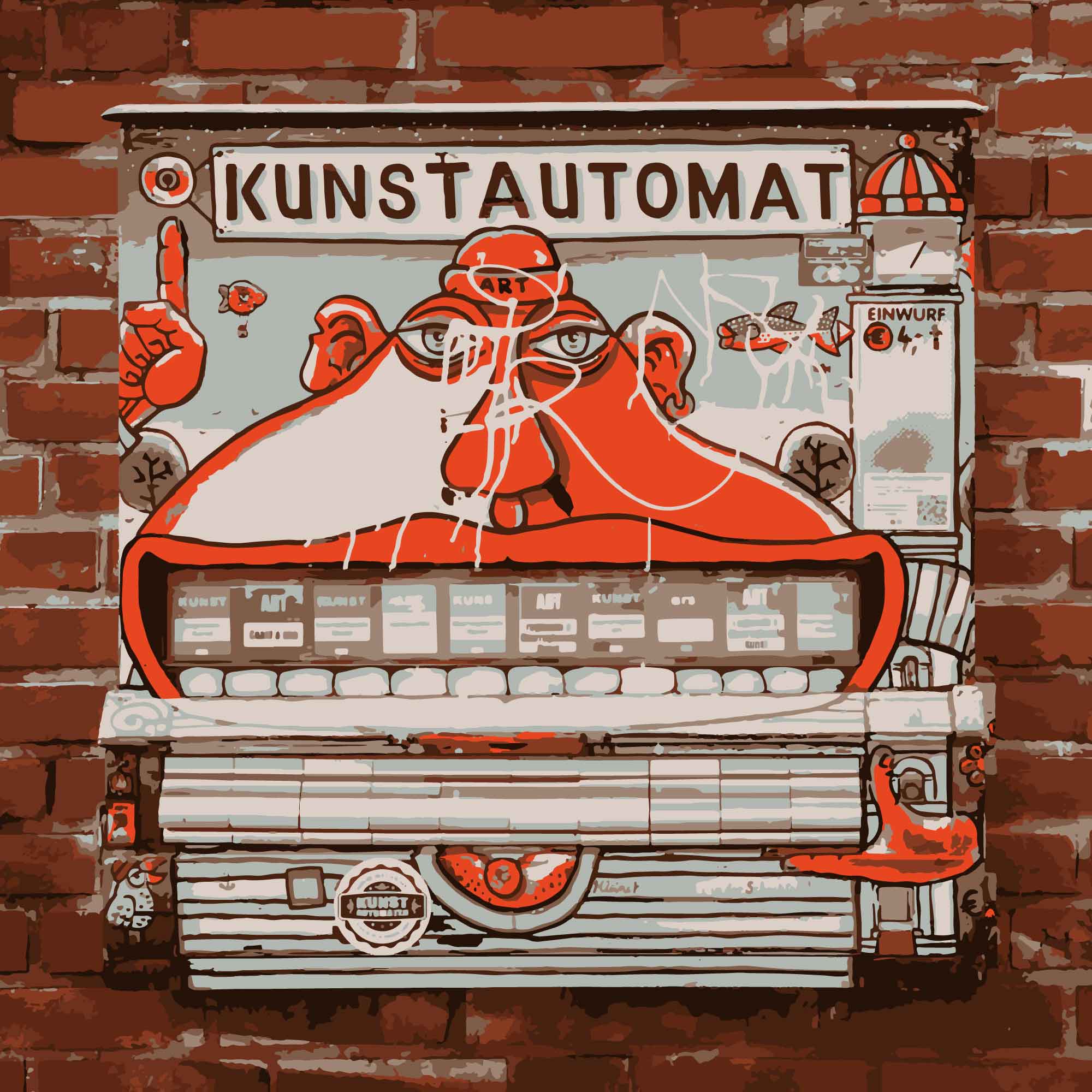 Kunst im Automaten in Lübeck