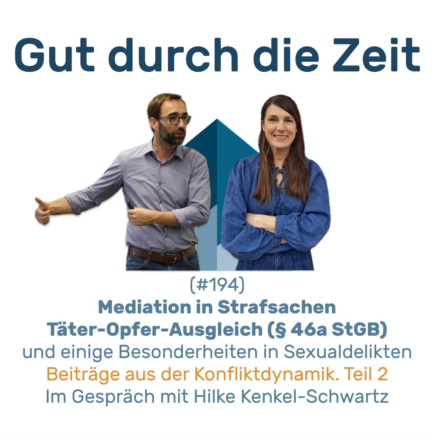 Gut durch die Zeit. Der Podcast rund um Mediation, Konflikt-Coaching und Organisationsberatung.