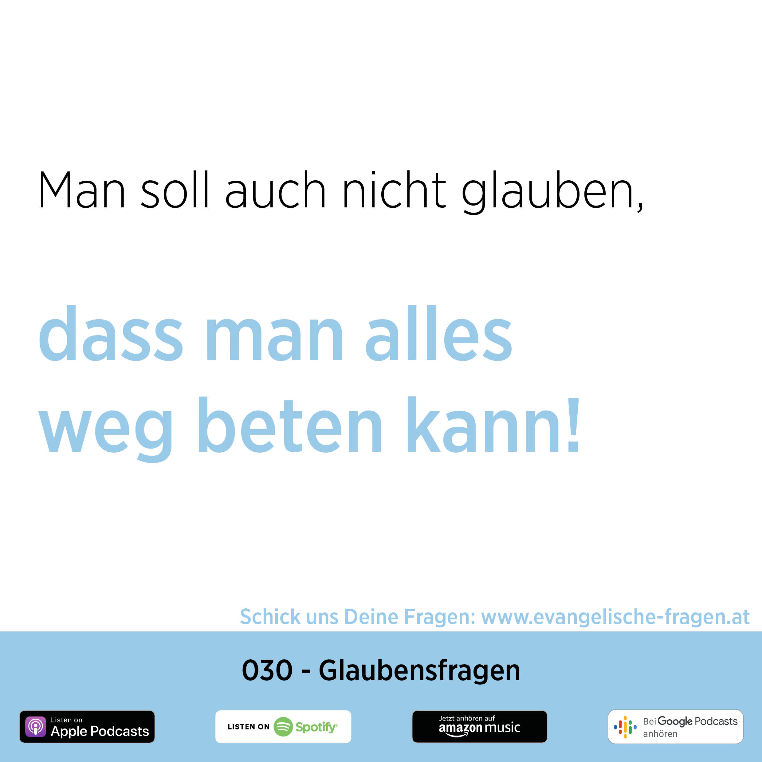 Evangelische fragen - evangelische Fragen