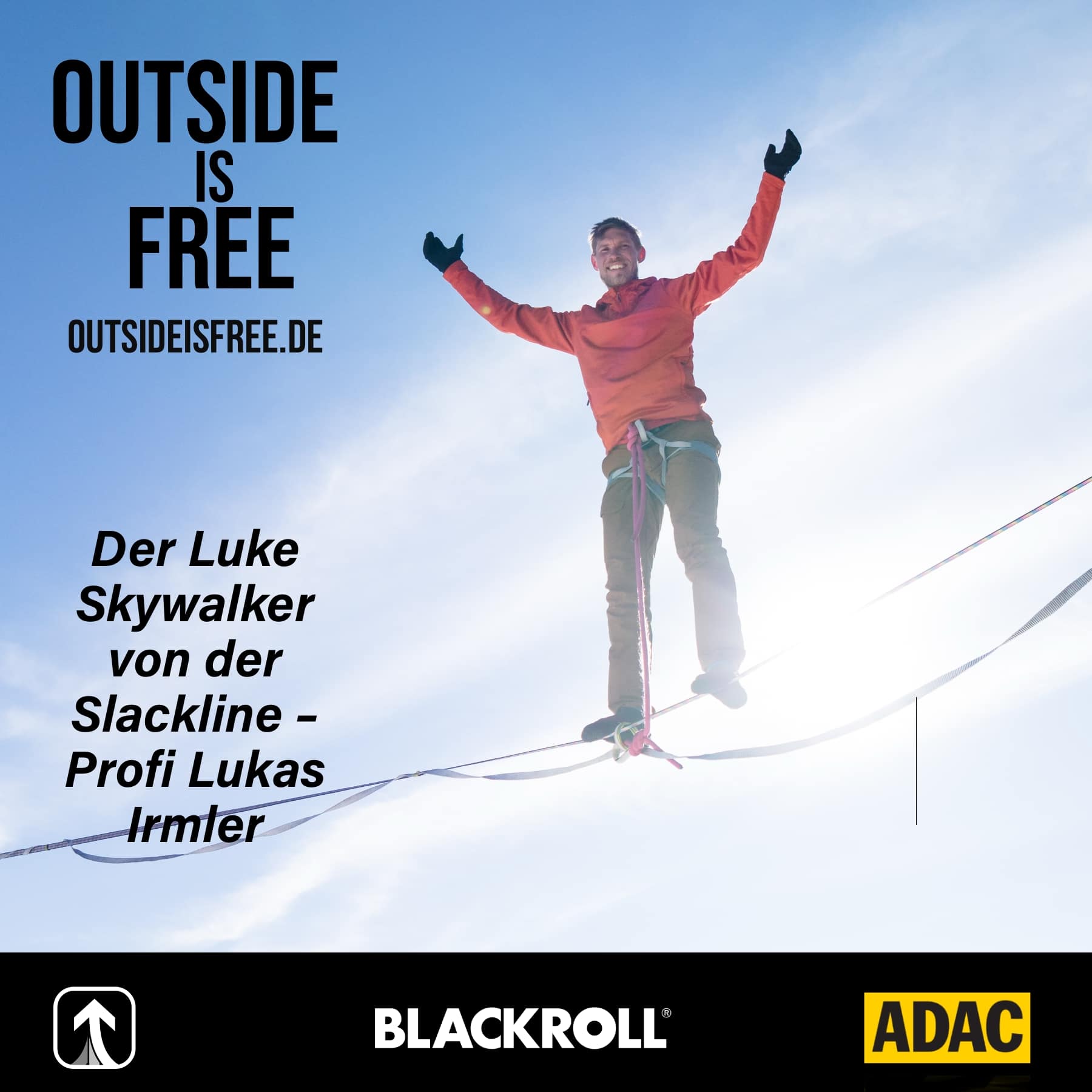 Best-of: Der Luke Skywalker von der Slackline – Profi Lukas Irmler