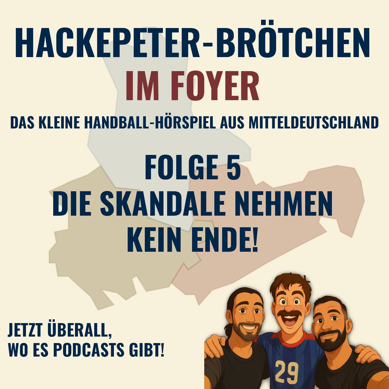 Hackepeter-Brötchen im Foyer