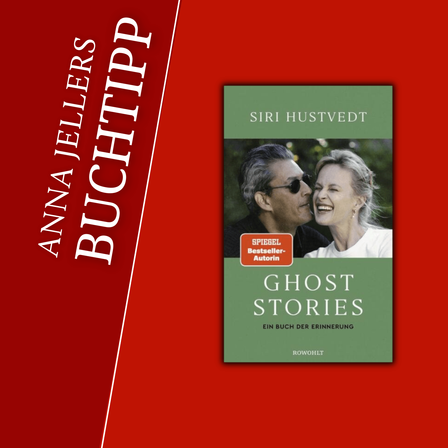 Anna Jellers Buchtipp | Siri Hustvedt: Ghost Stories Anna Jellers Buchtipp | Siri Hustvedt: Ghost Stories