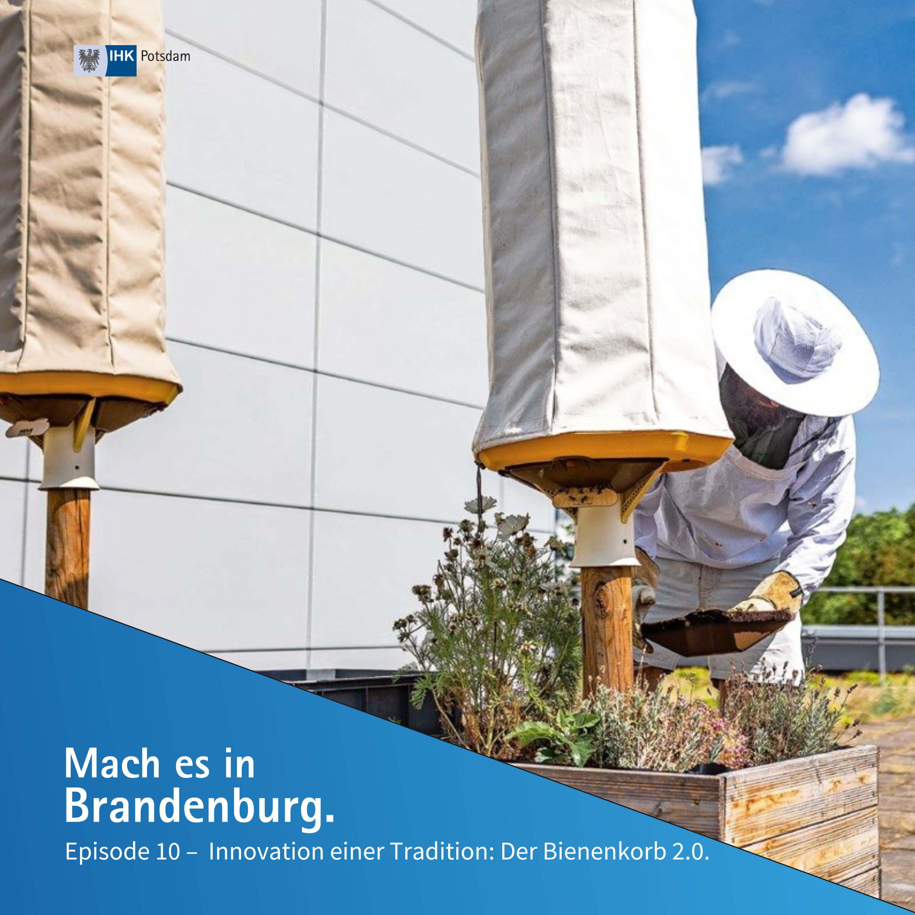 Innovation einer Tradition, der Bienenkorb 2.0  Mach es in Brandenburg  (10) - Mach es in Brandenburg - Podcast
