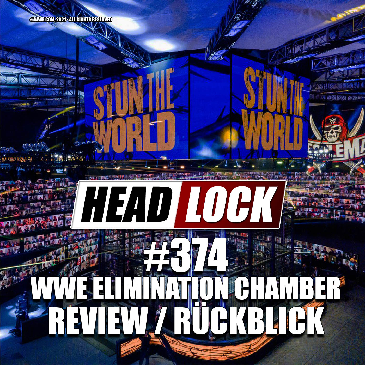 #374: WWE Elimination Chamber / No Escape 2021 (Review / Rückblick) - ALLES BUSINESS! episode artwork