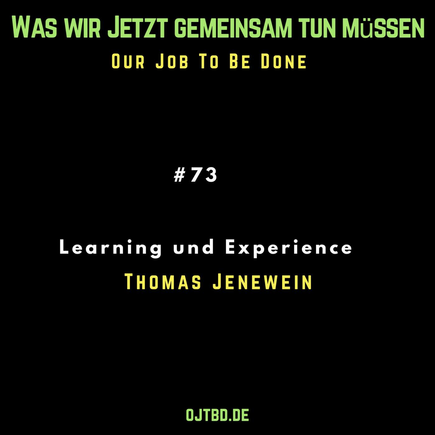 Our Job to be done  - Was wir jetzt gemeinsam tun müssen