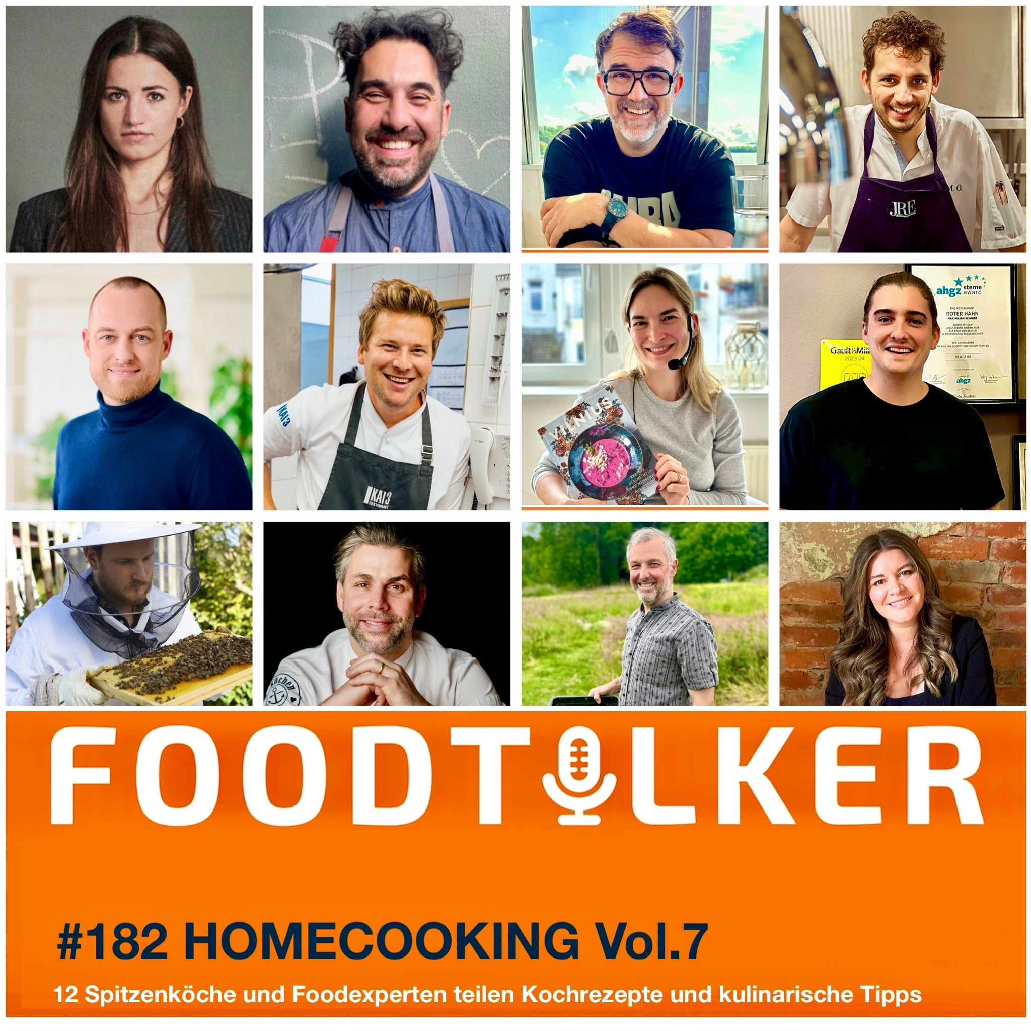 FOODTALKER - Podcast über die Leidenschaft fürs Kochen und gutes Essen
