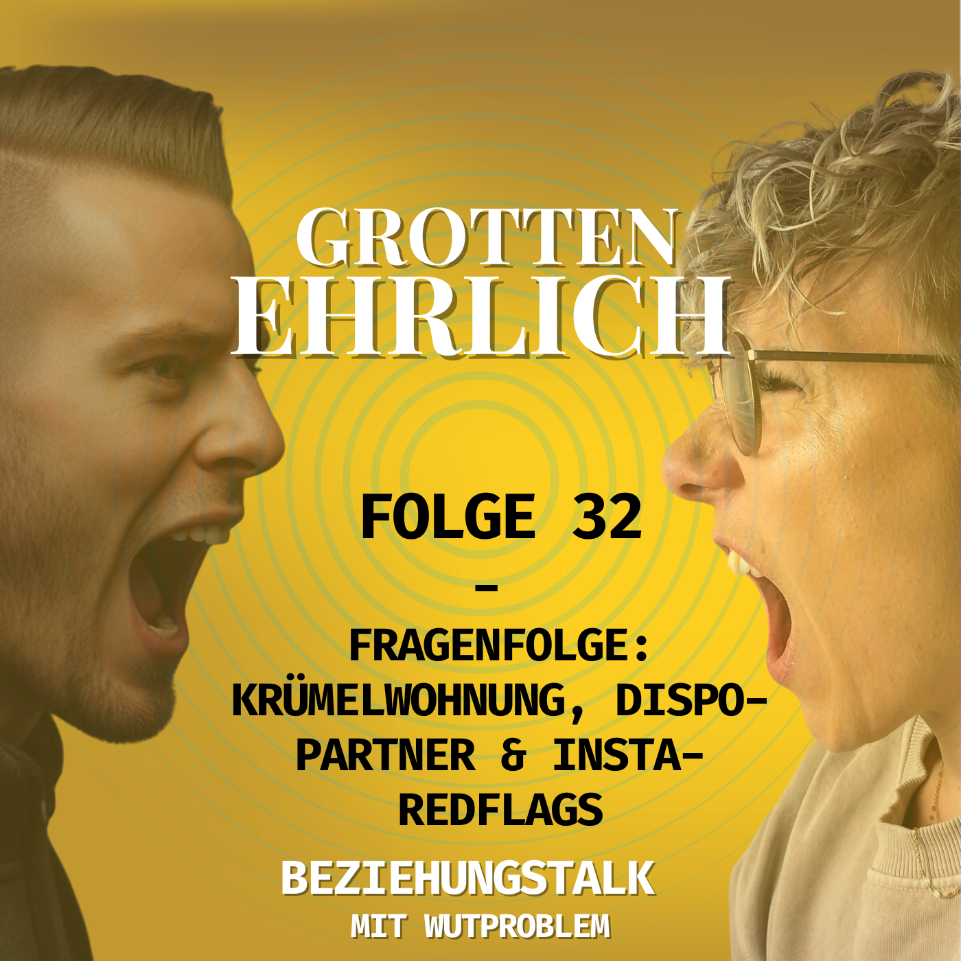Folge 32 - Fragenfolge: Krümelwohnung, Dispo-Partner & Insta-Redflags episode artwork