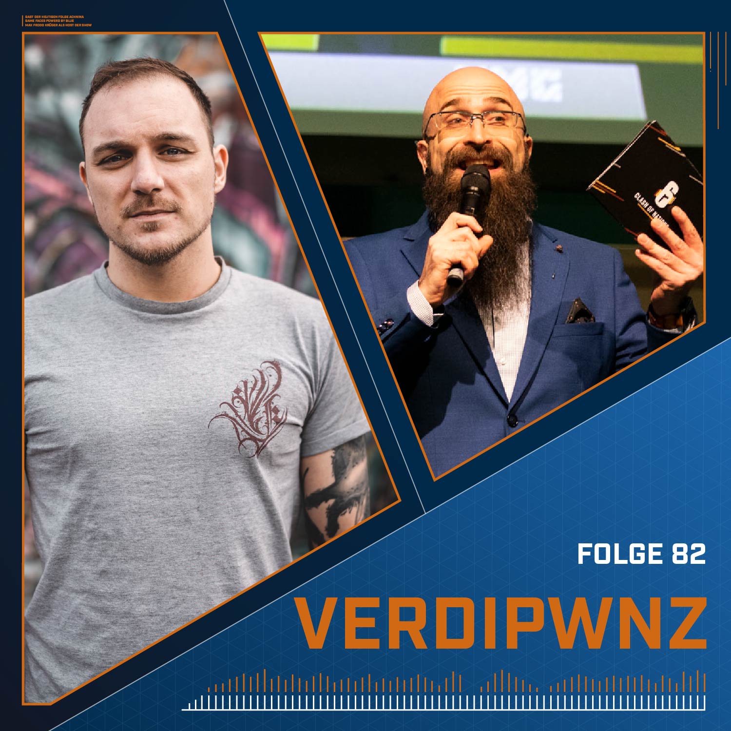 Game Faces powered by Blue