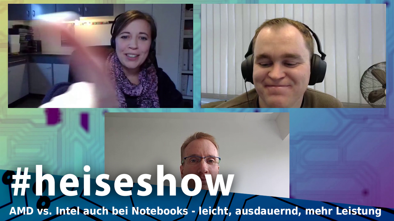AMD vs. Intel auch bei Notebooks - leicht, ausdauernd, mehr Leistung | #heiseshow