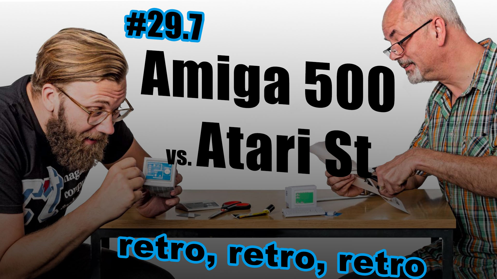 Amiga 500 vs. Atari ST, Apple II & Vectrex | c't uplink 29.7