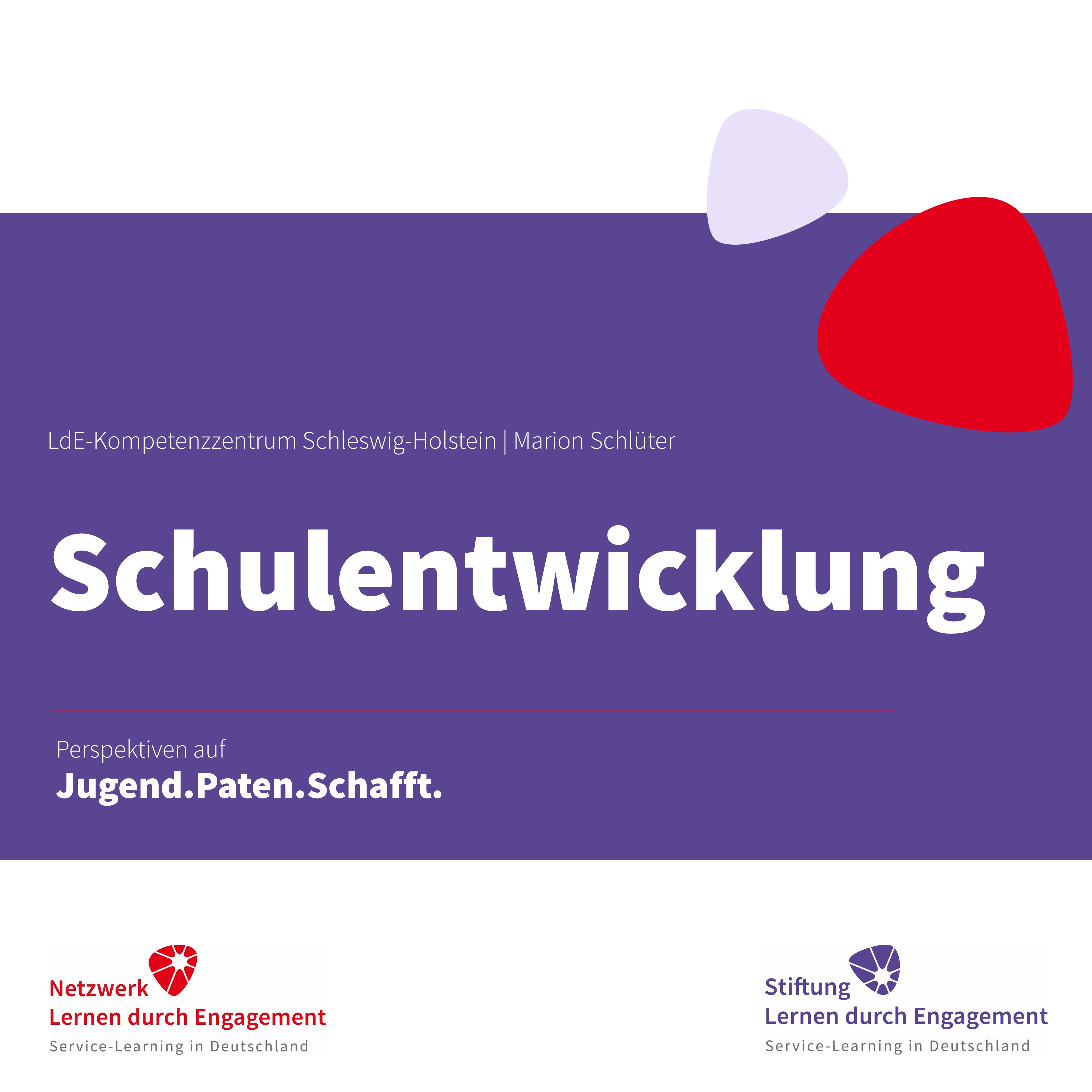 LdE-Schulbegleiterin Marion Schlüter über Schulentwicklung episode artwork