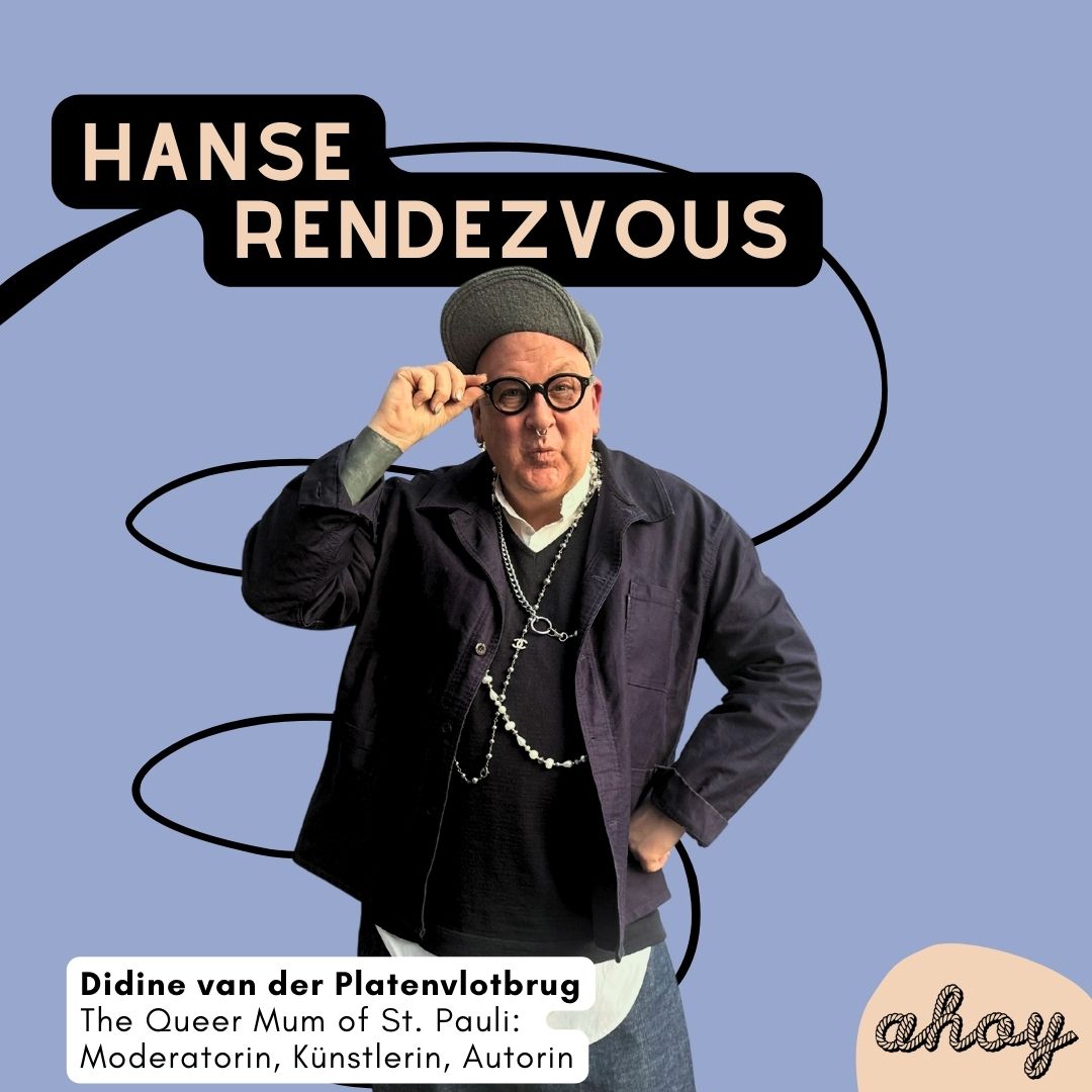 Moderatorin, Künstlerin und Autorin Didine van der Platenvlotbrug im HANSE RENDEZVOUS episode artwork