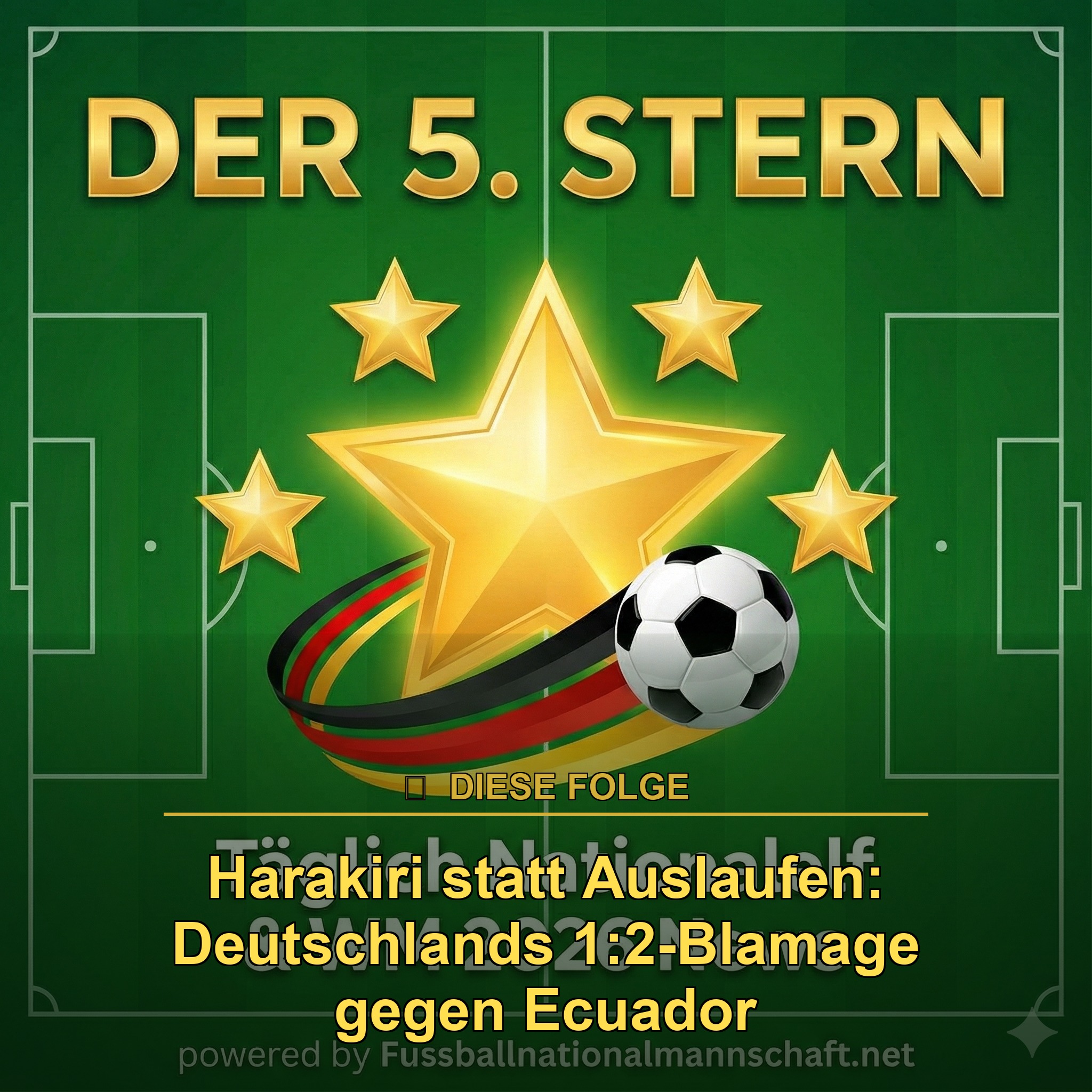 Harakiri statt Auslaufen: Deutschlands 1:2-Blamage gegen Ecuador episode artwork