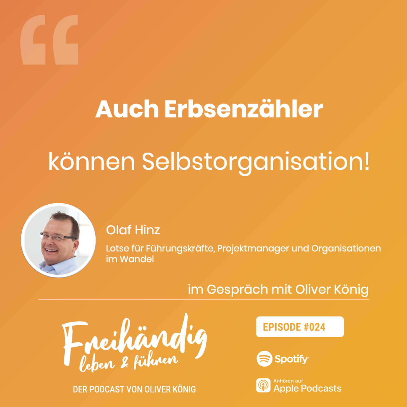 Freihändig verändern und führen