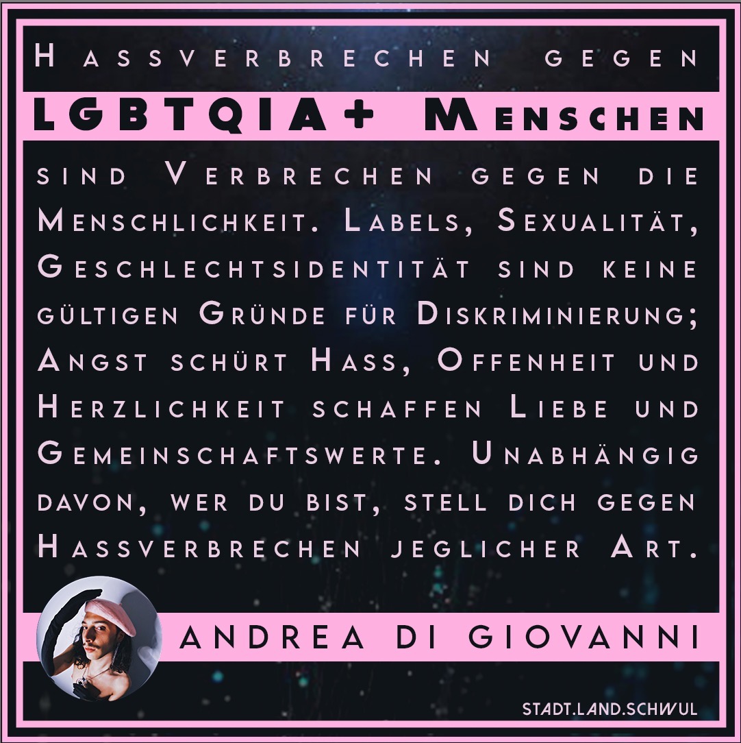 Hasskriminalität gegen LSBTI+ episode artwork