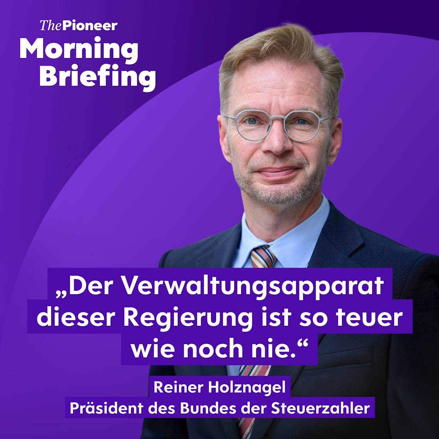Steuerzahlerpräsident: „Regierung ist so teuer wie noch nie” | Ein Jahr Schwarz-Rot | Palantir episode artwork