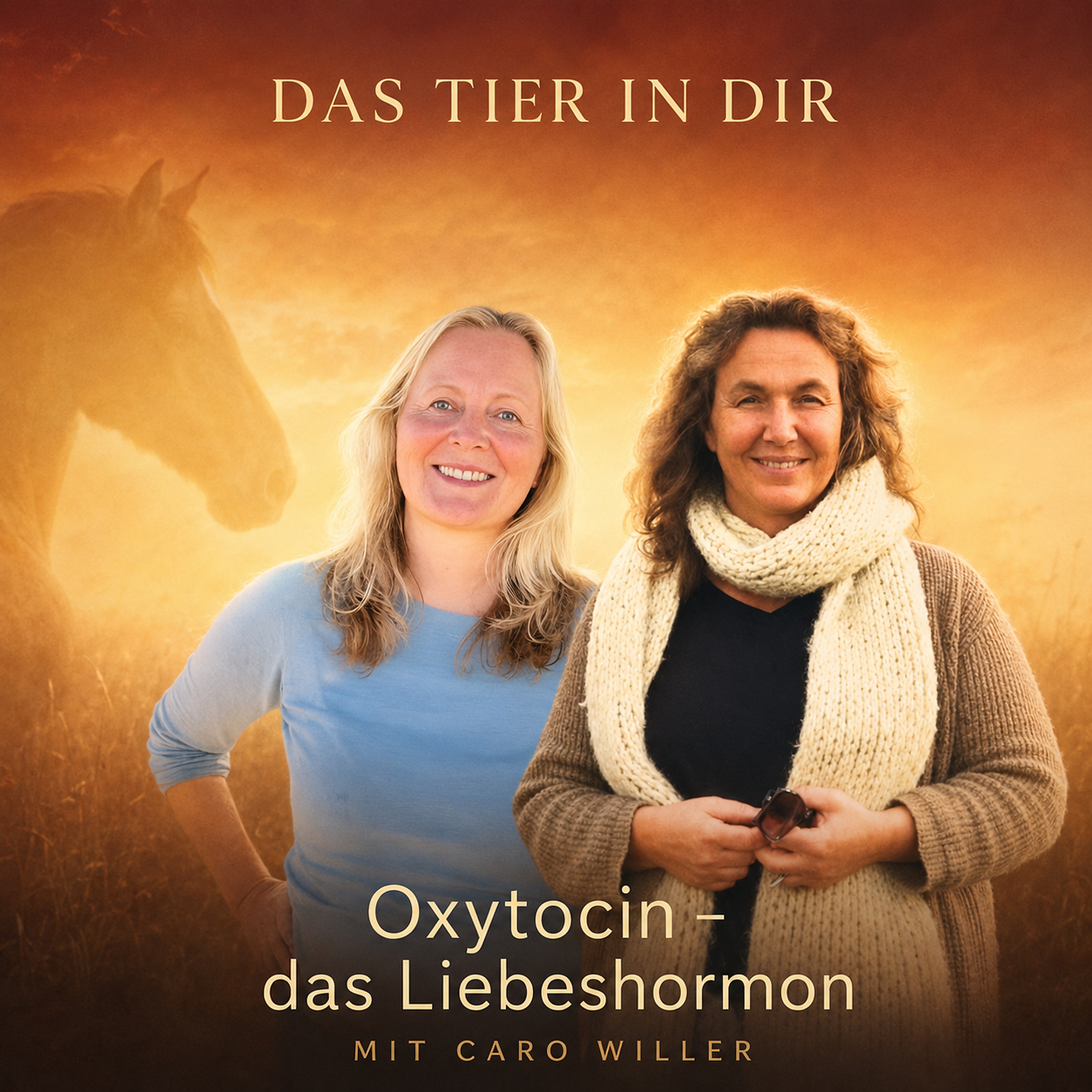 Oxytocin – wie Pferde dein Liebeshormon aktivieren – mit Caro Willer episode artwork