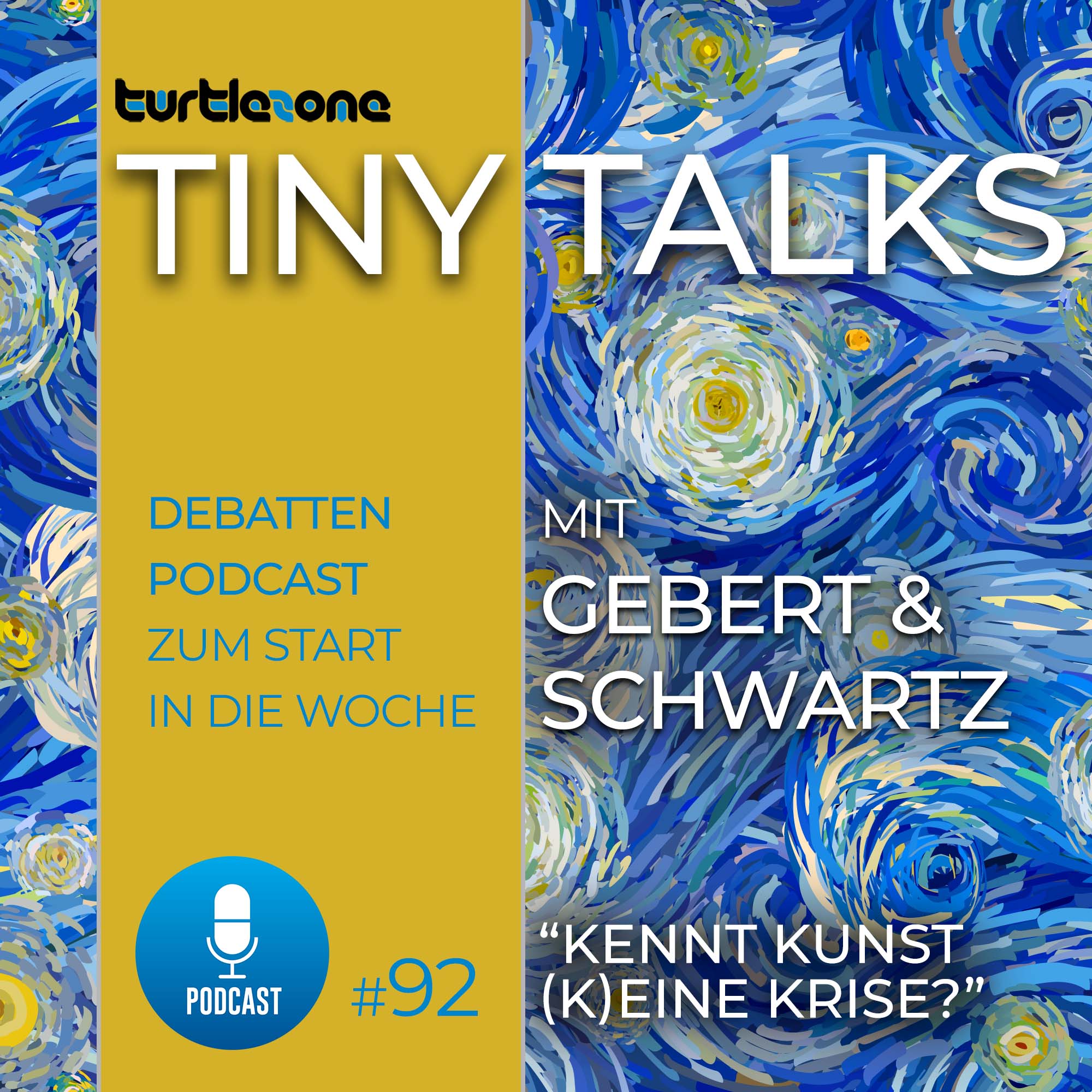 Turtlezone Tiny Talks - Der Debatten-Podcast mit Gebert und Schwartz
