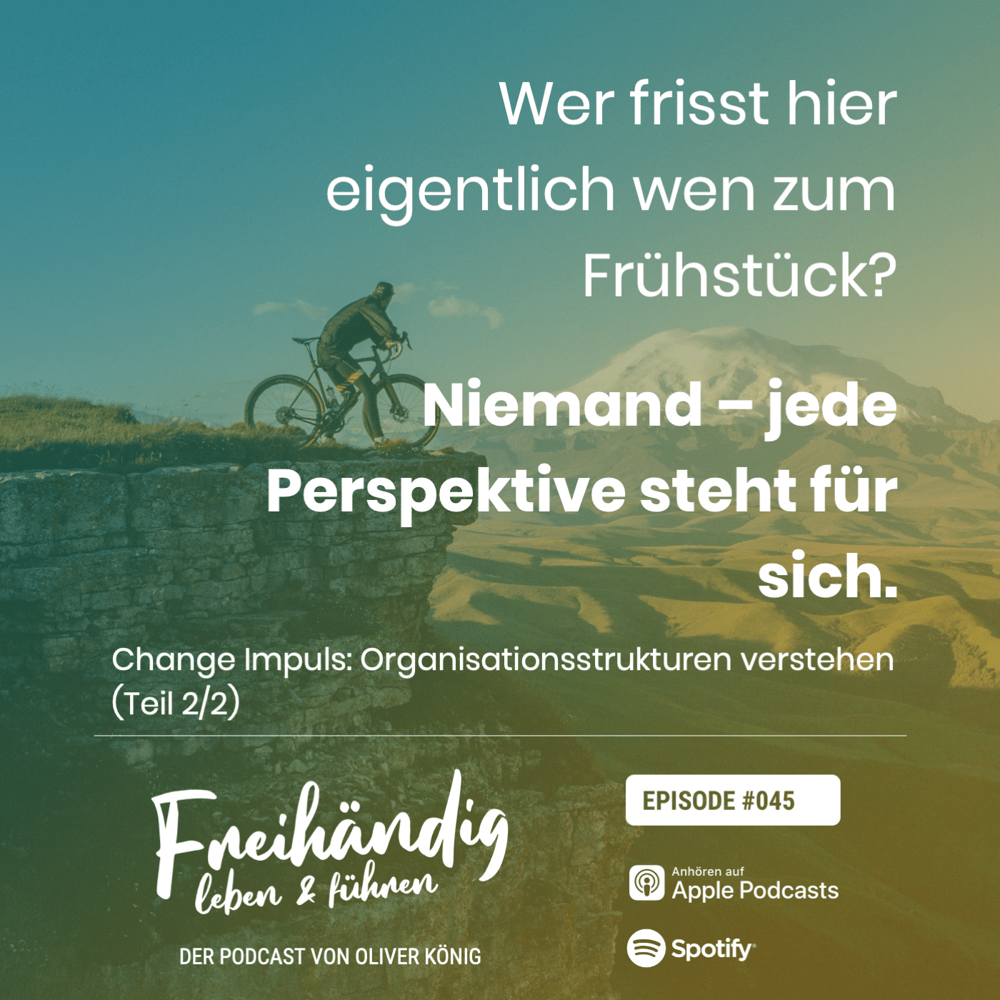 Freihändig verändern und führen