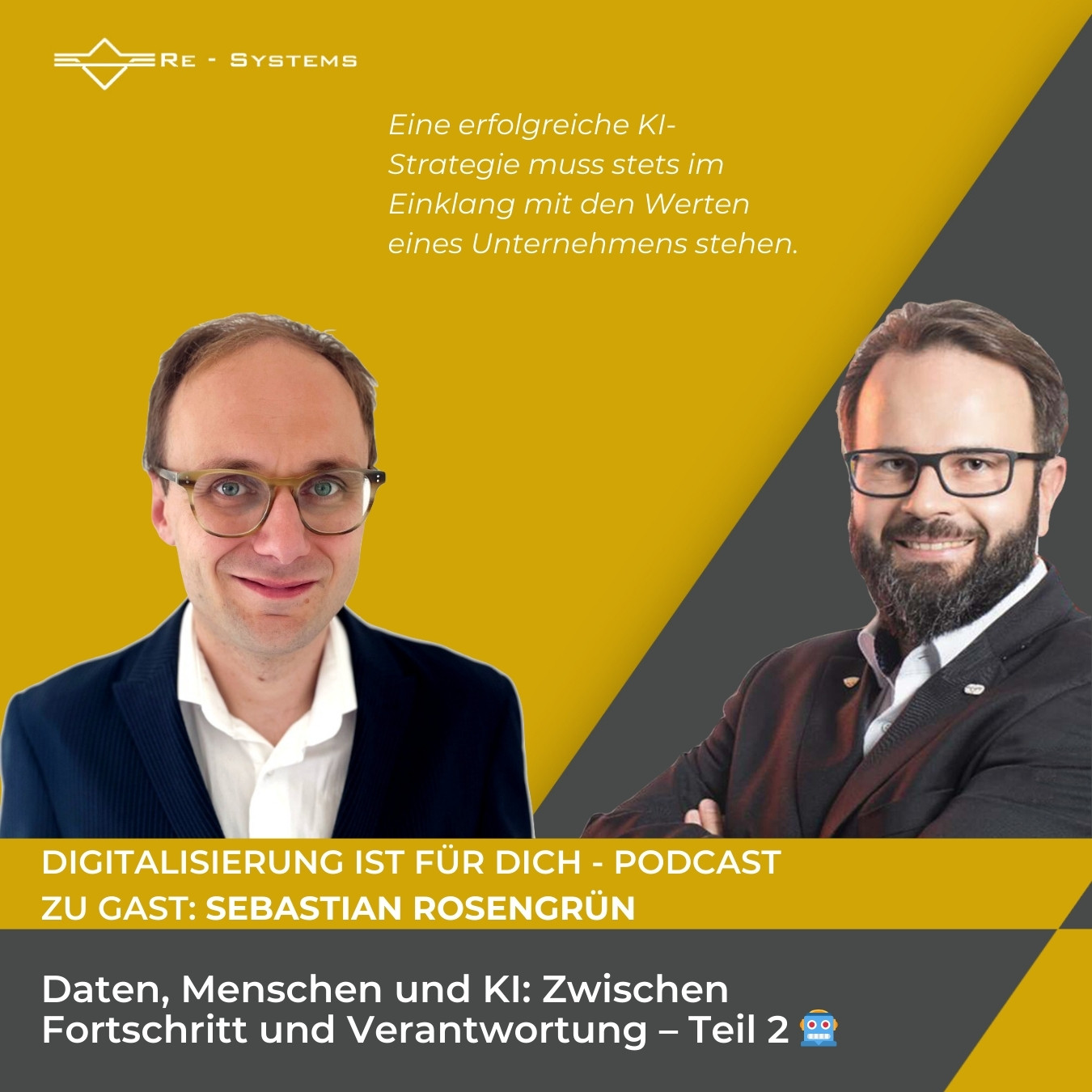 #305 - Teil 2 - Daten, Menschen und KI: Zwischen Fortschritt und Verantwortung 🤖