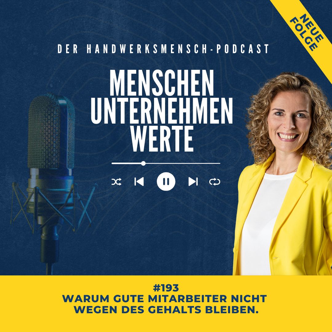 #193 Warum gute Mitarbeiter nicht  wegen des Gehalts bleiben.