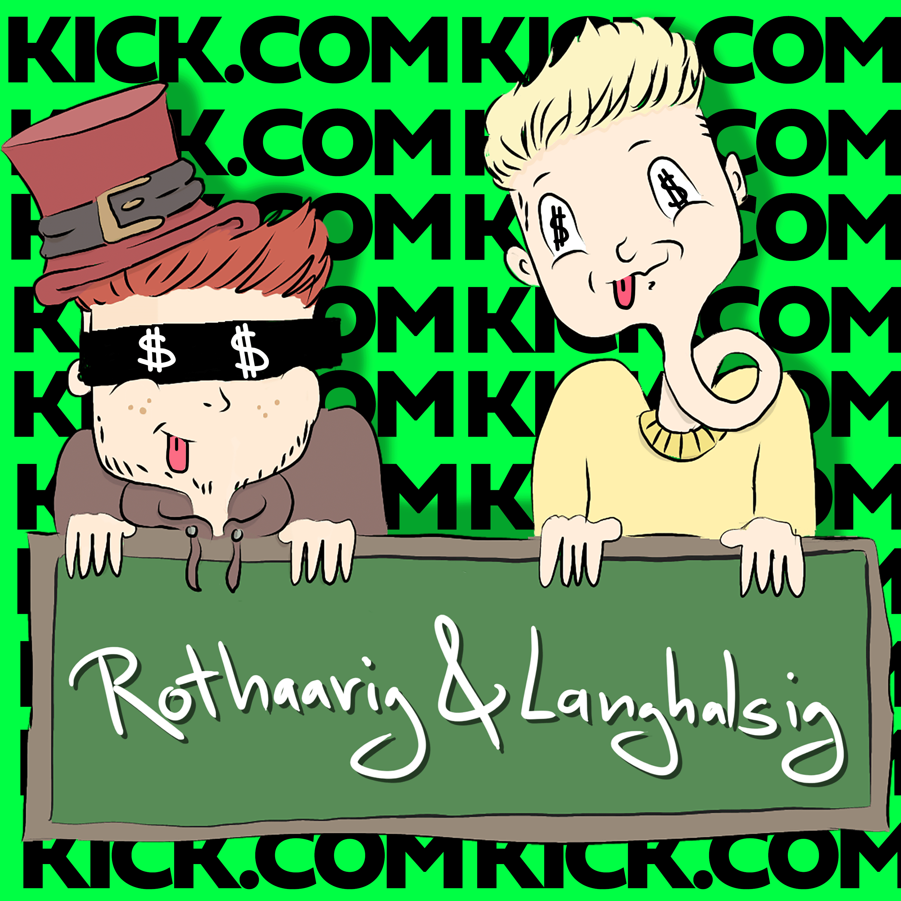 Rothaarig und Langhalsig