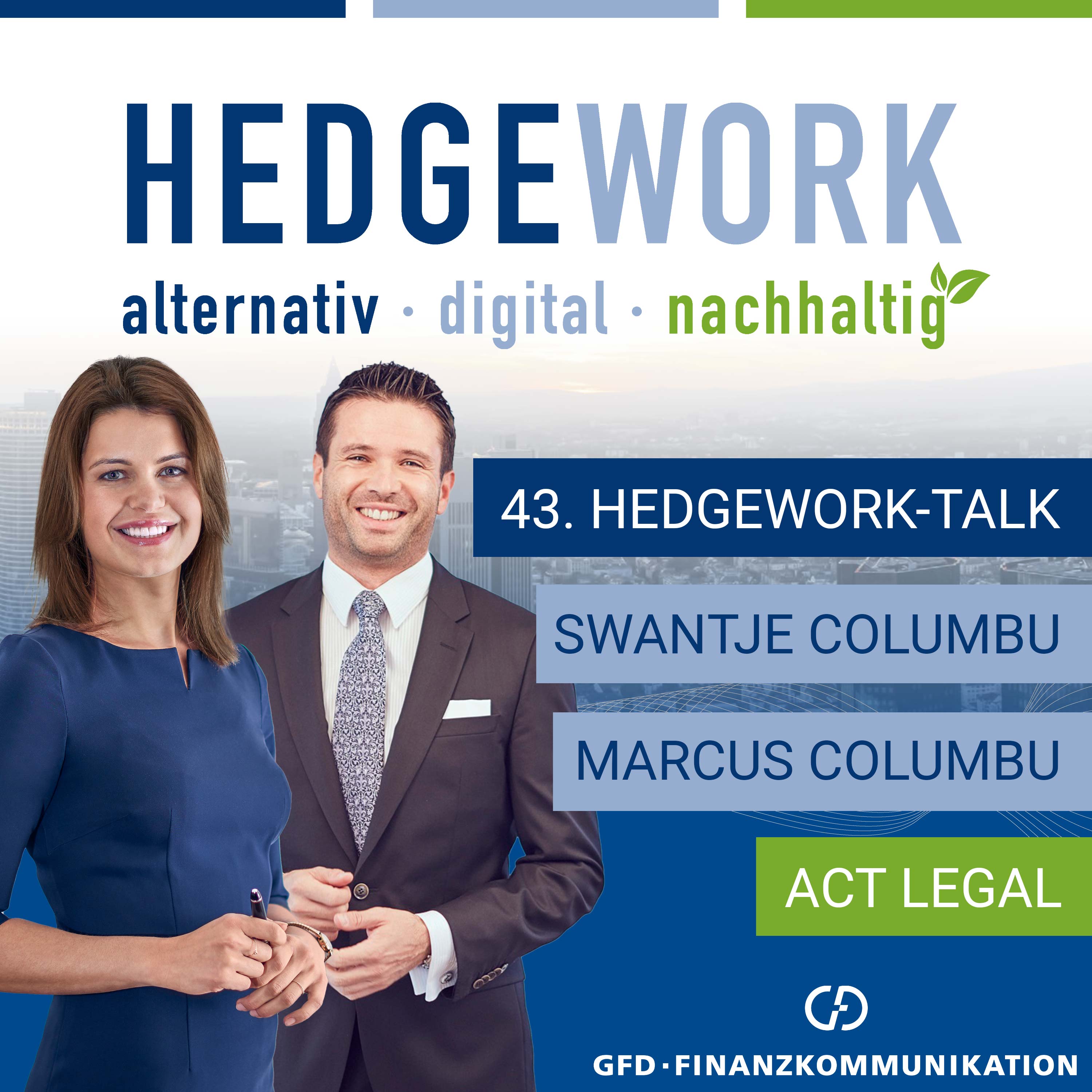 Hedgework-Talk rund um alternative, digitale und nachhaltige Investments