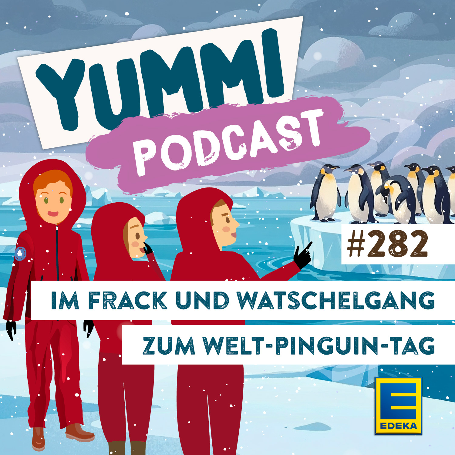 Im Frack und Watschelgang zum Welt-Pinguin-Tag