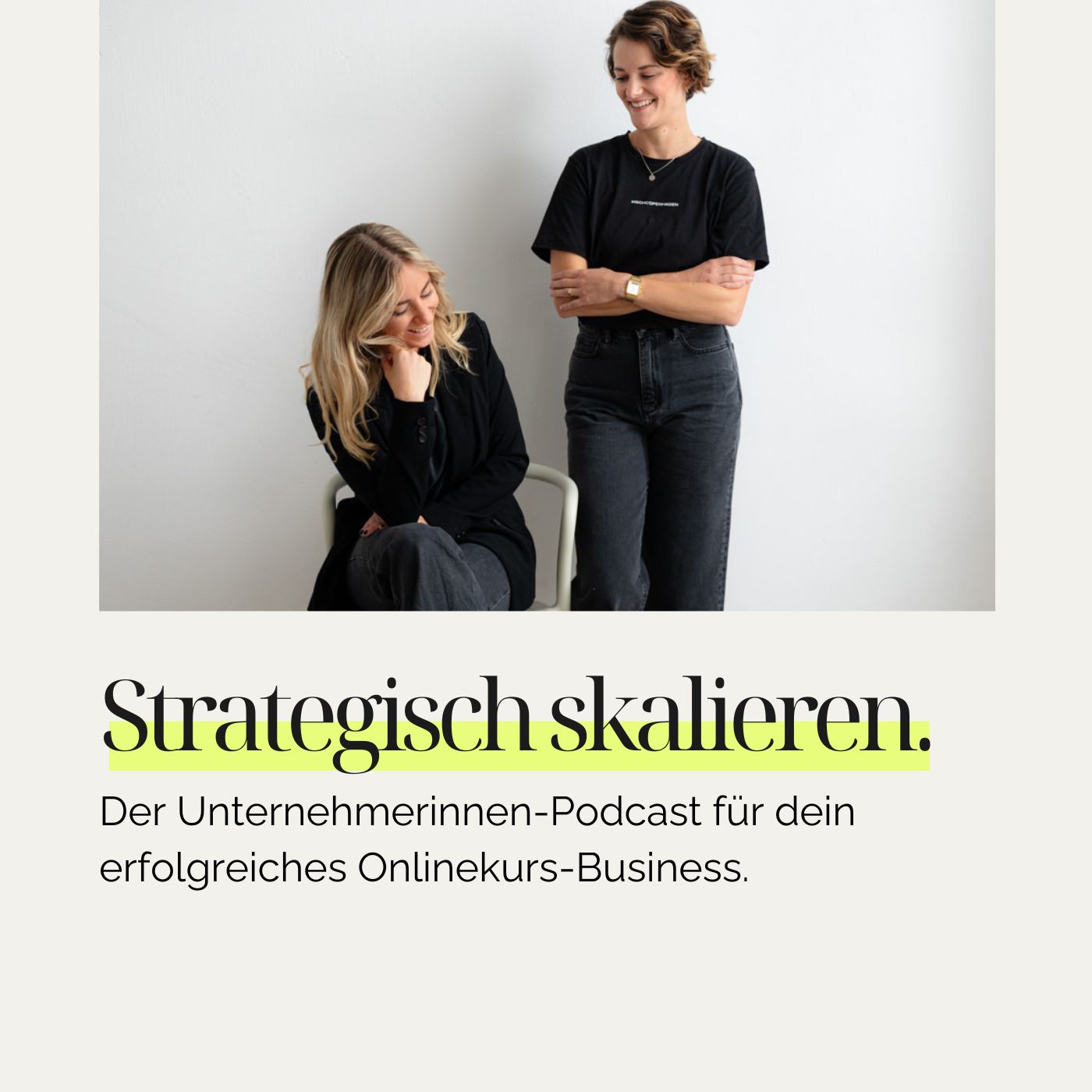 Strategisch skalieren. Der Unternehmerinnen-Podcast für dein erfolgreiches Onlinekurs-Business.