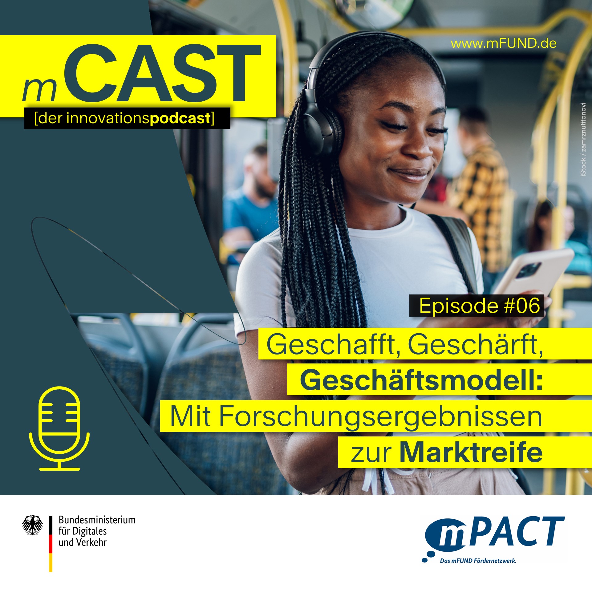 mCAST - Der Innovationspodcast: Forschung für die Mobilität der Zukunft