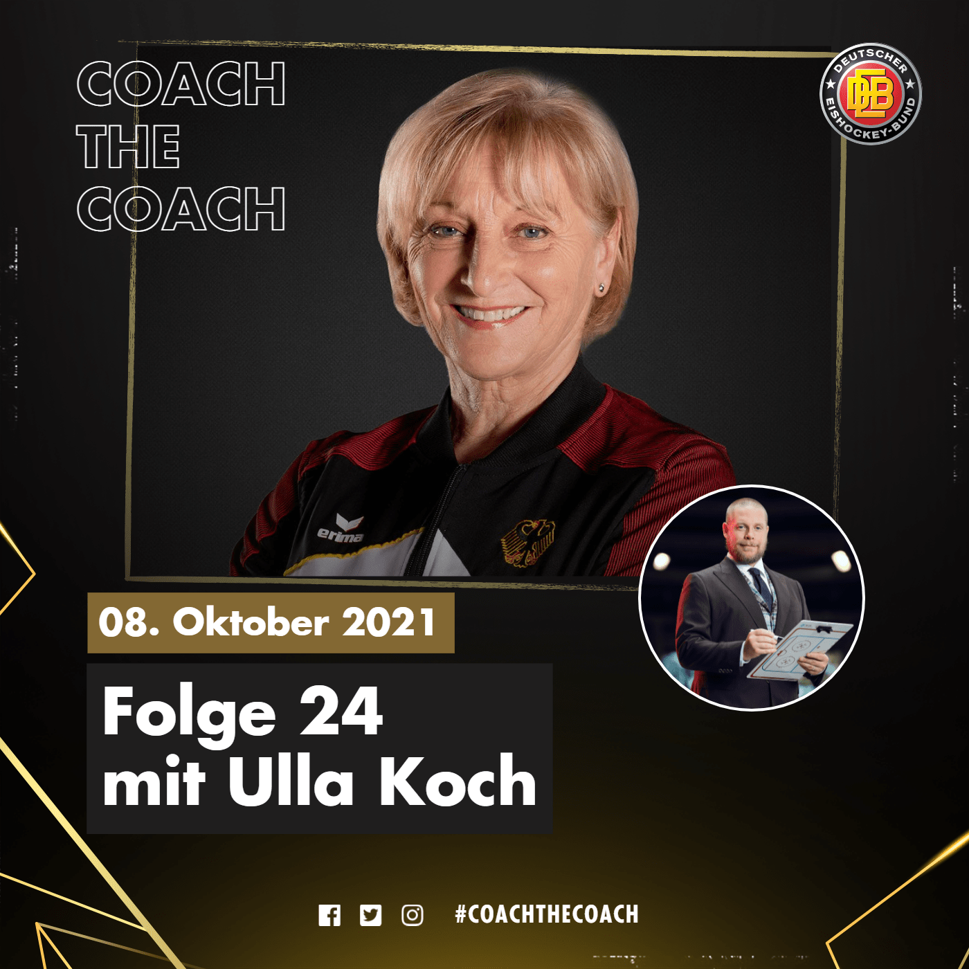 DEB Eishockey-Trainerausbildung I COACH THE COACH Podcast